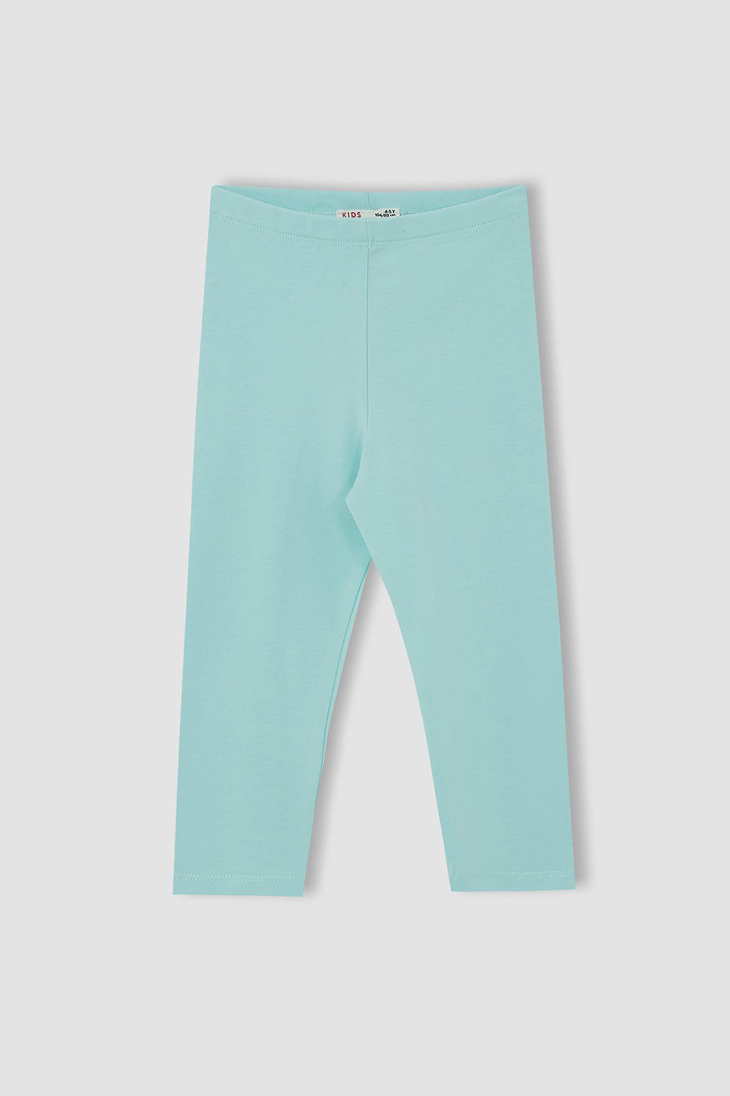 Kız Çocuk Slim Fit Kapri Boy Tayt