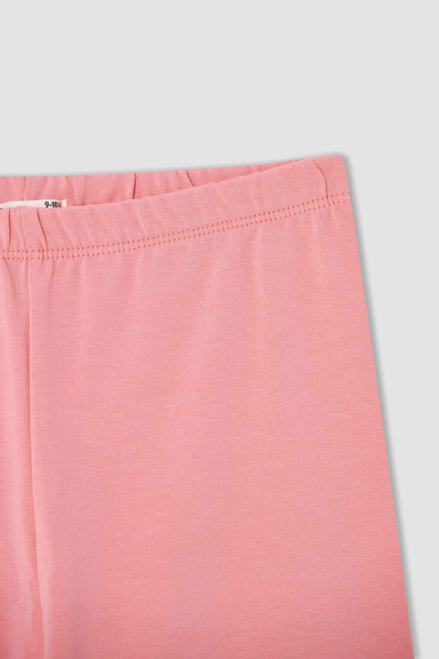 Kız Çocuk Slim Fit Kapri Boy Tayt