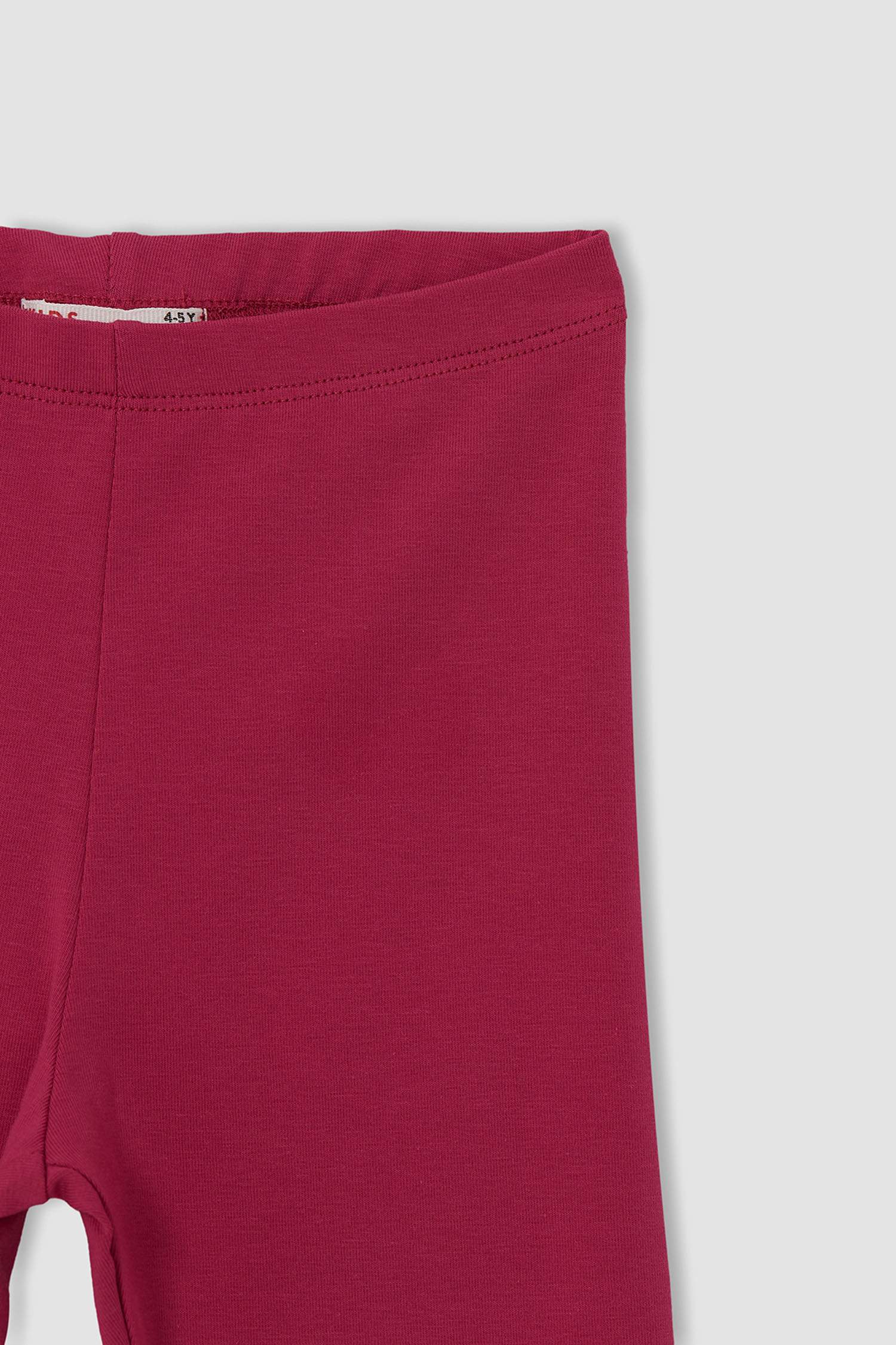 Kız Çocuk Slim Fit Kapri Boy Tayt