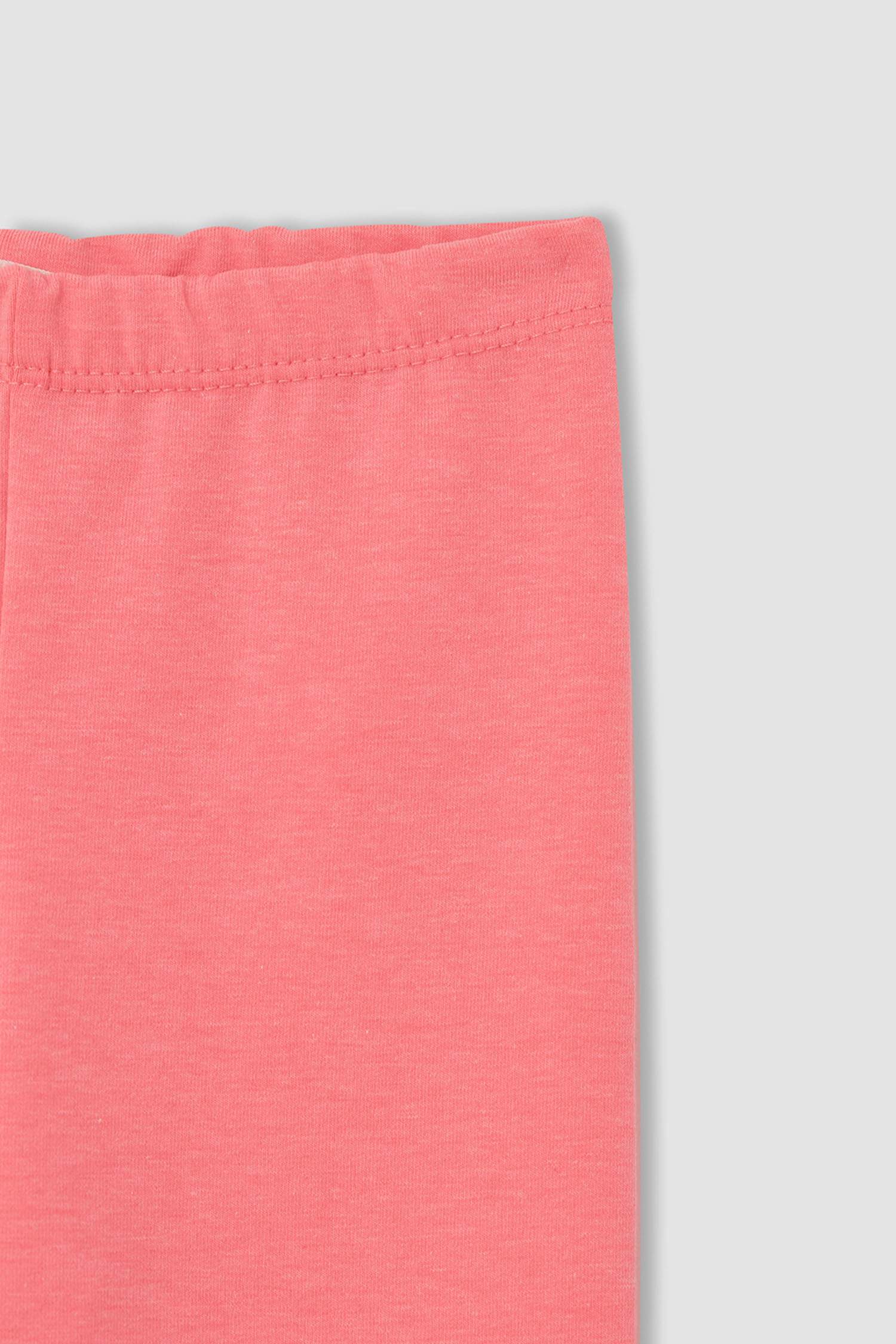 Kız Çocuk Slim Fit Kapri Boy Tayt