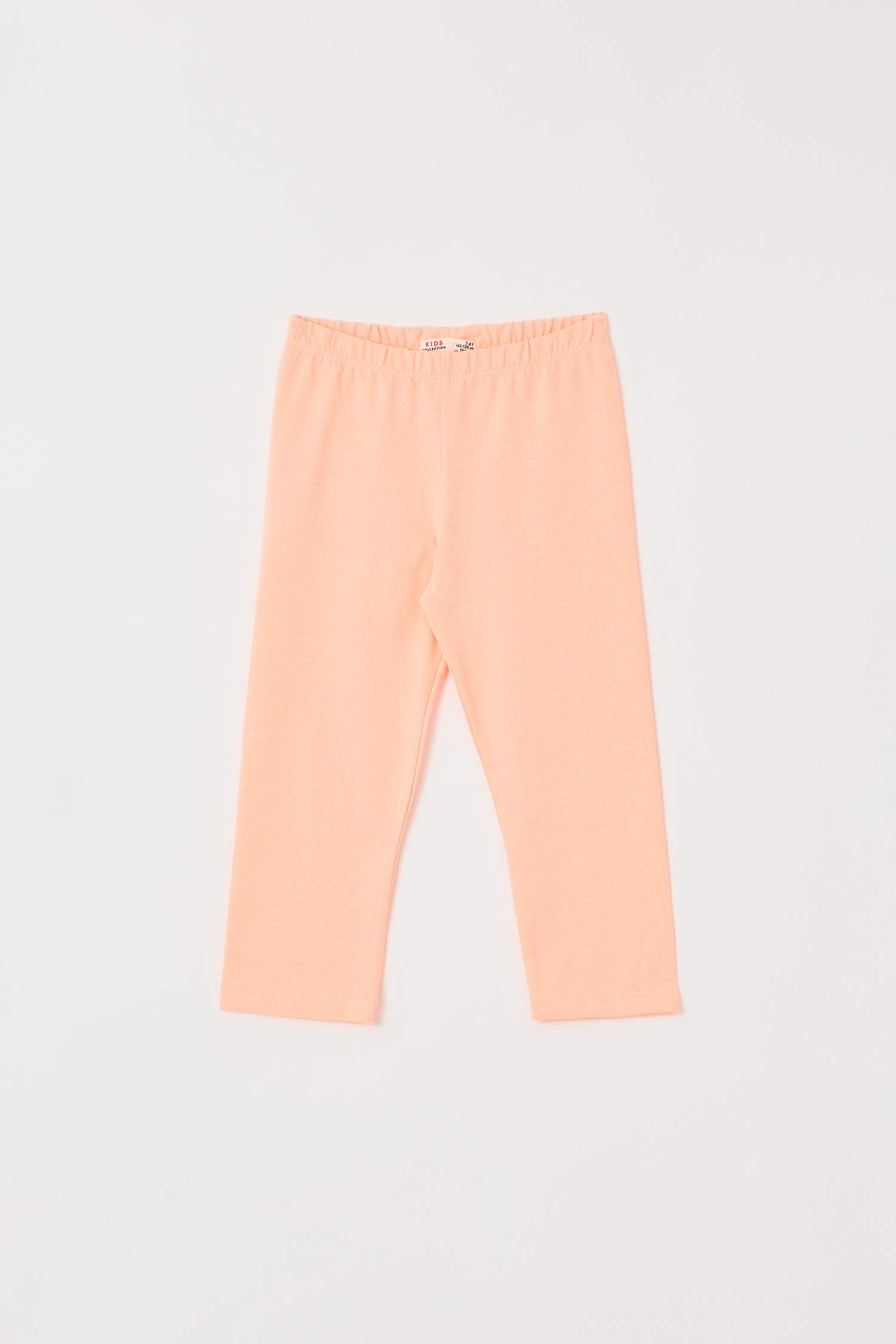 Kız Çocuk Slim Fit Kapri Boy Tayt