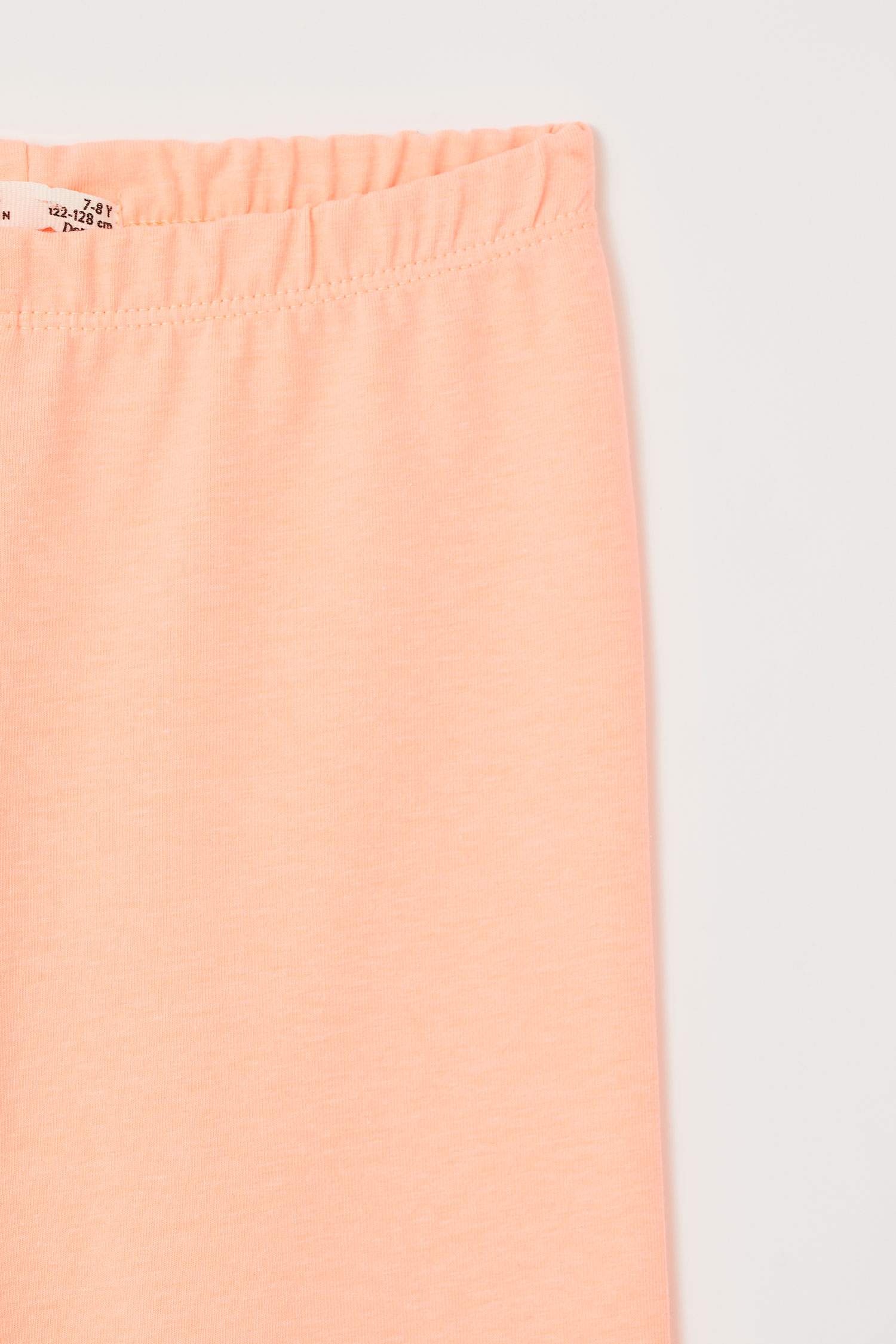 Kız Çocuk Slim Fit Kapri Boy Tayt