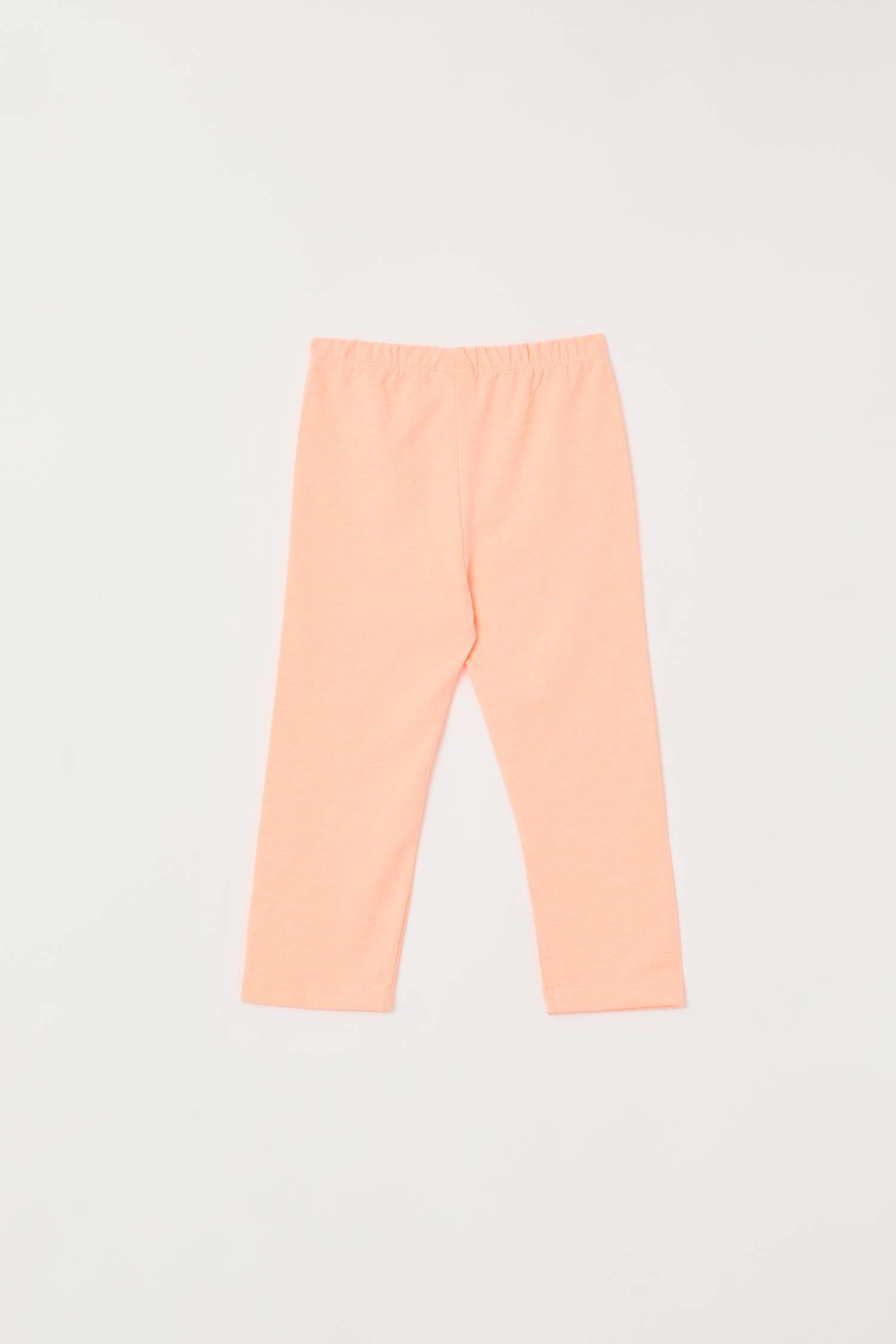Kız Çocuk Slim Fit Kapri Boy Tayt