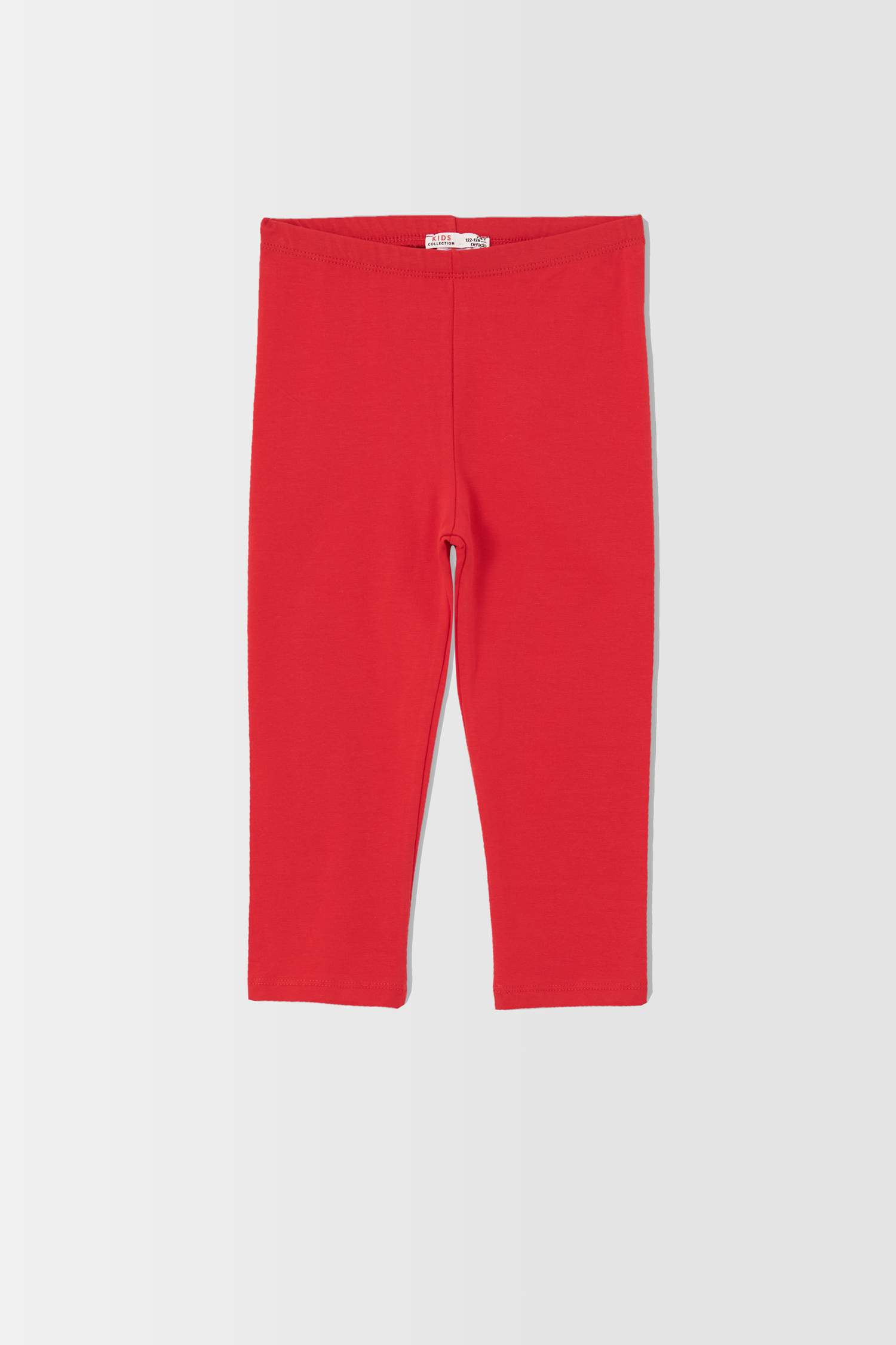 Kız Çocuk Slim Fit Kapri Boy Tayt