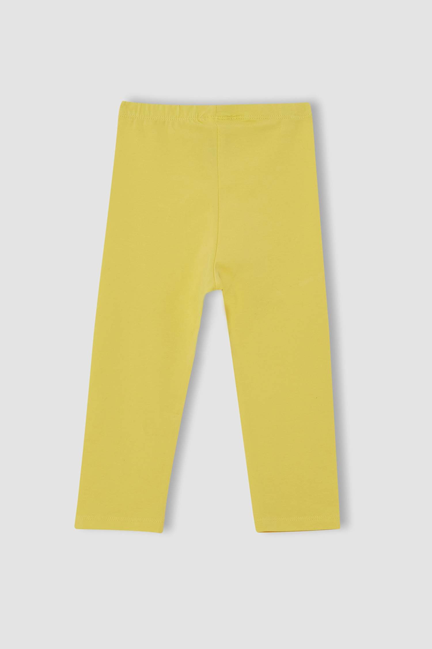 Kız Çocuk Slim Fit Kapri Boy Tayt