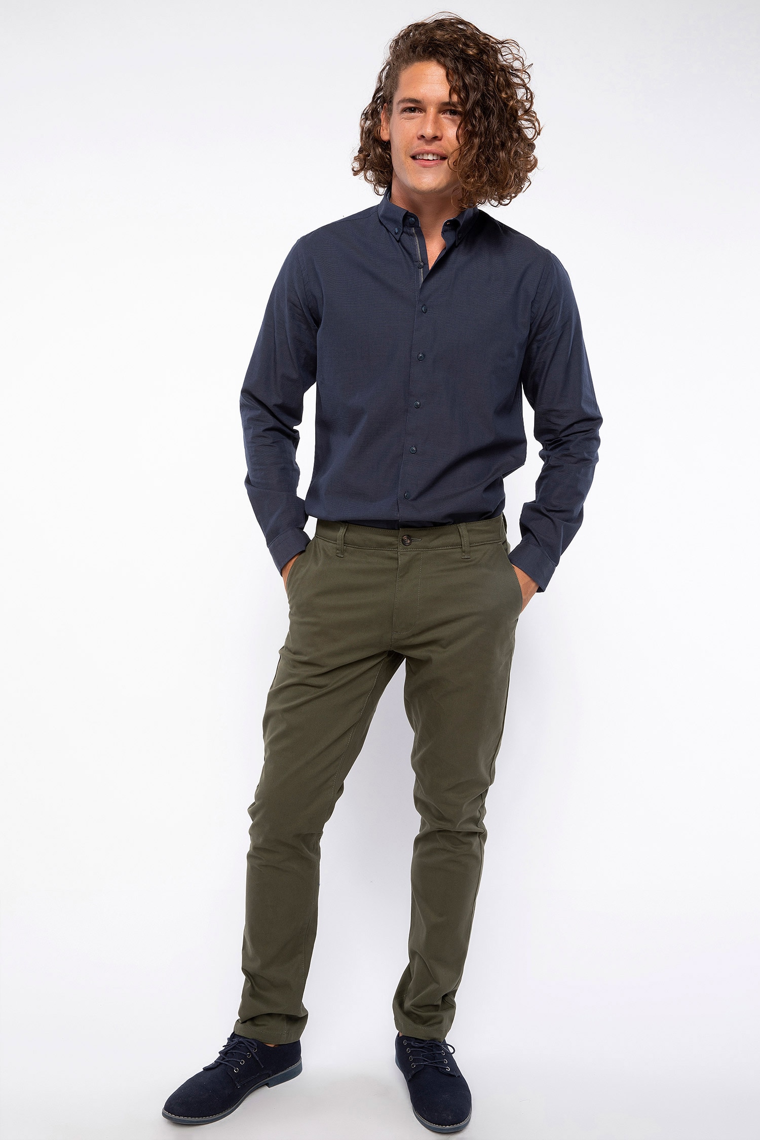 Defacto Paco Casual Regular Fit Chino Pantolon. 2 Defacto Paco Casual Regular Fit Chino Pantolon. 2