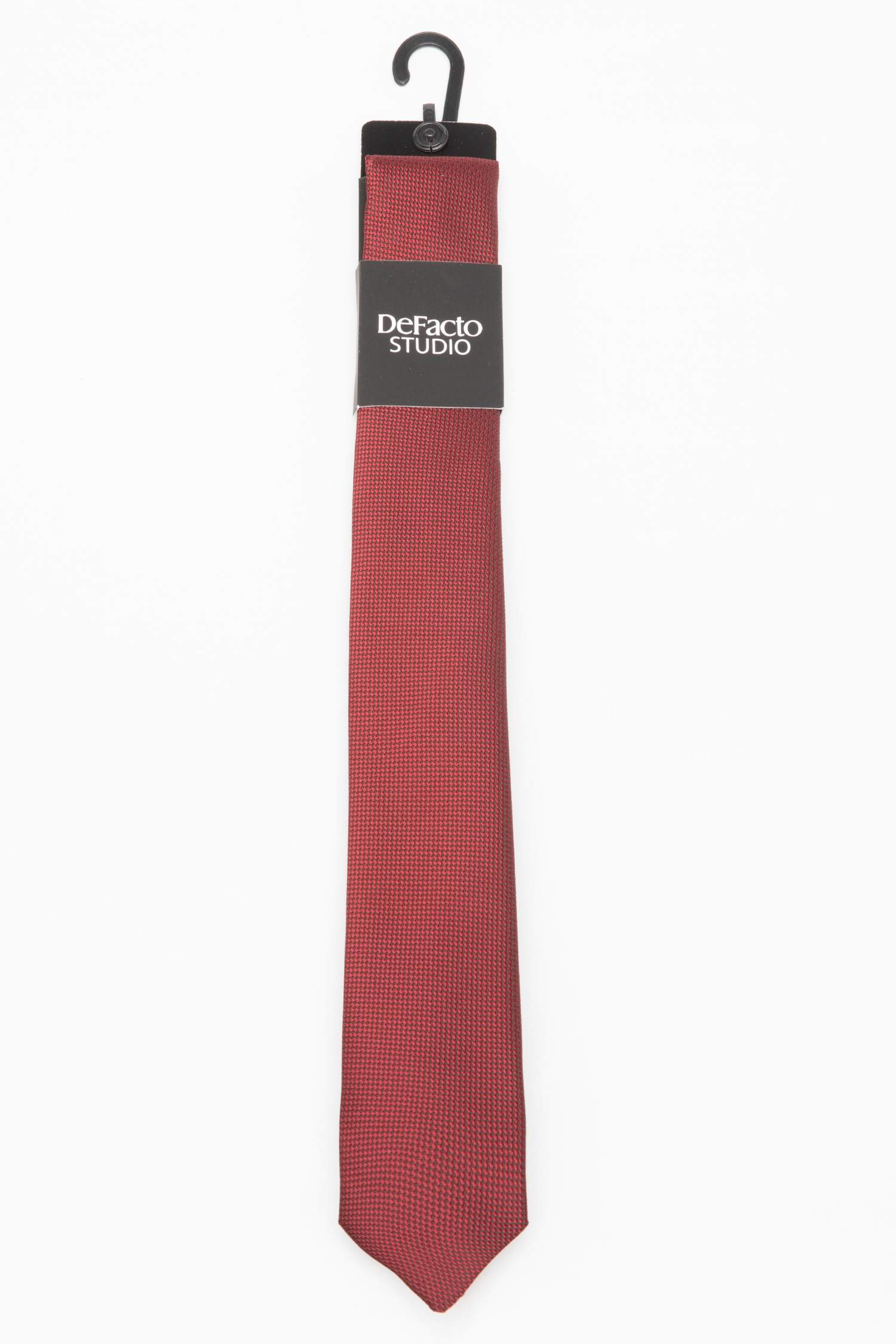 Mini Kare Desenli Kravat