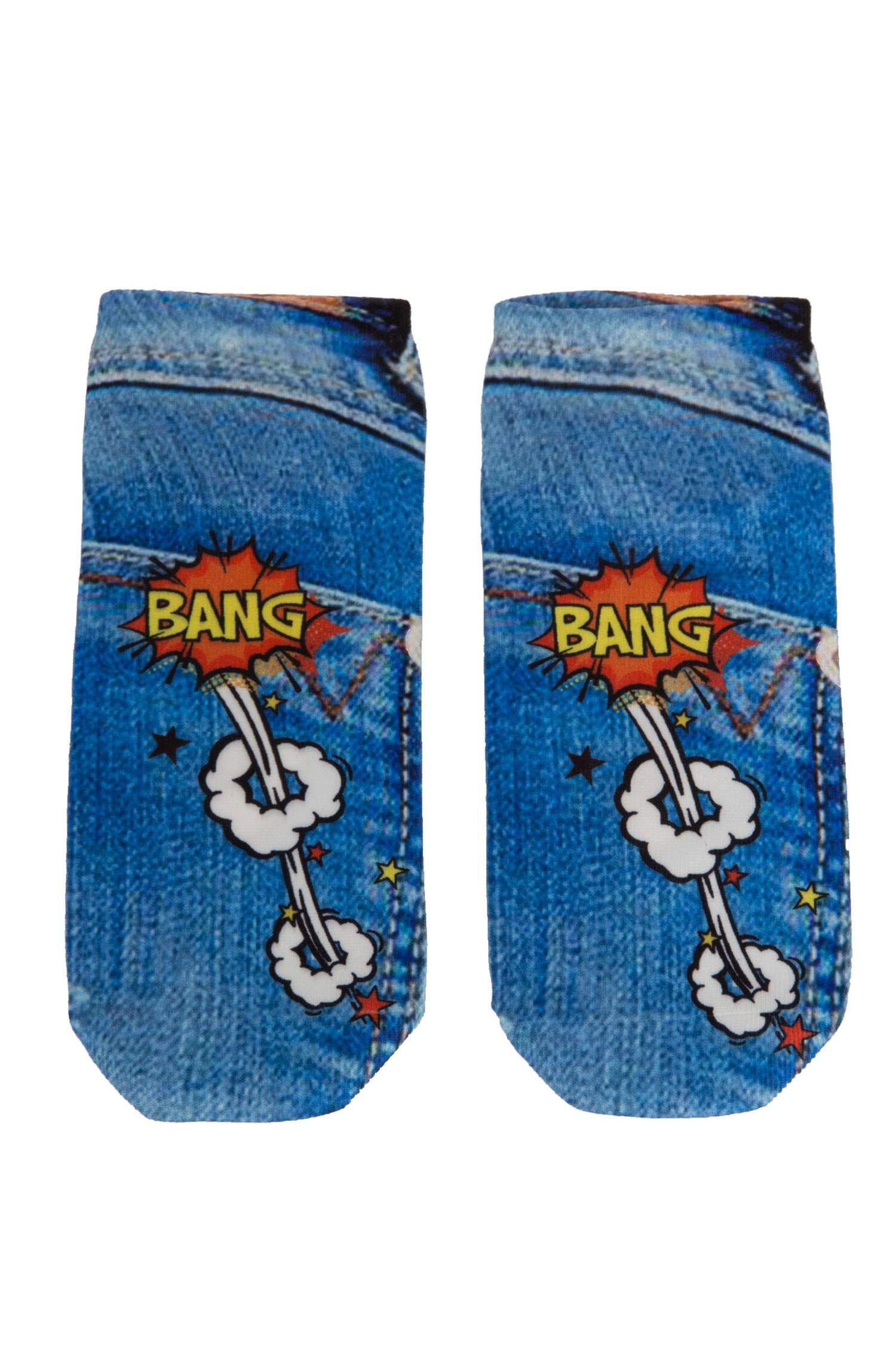 Defacto Kısa Denim Çorap. 1 Defacto Kısa Denim Çorap. 1