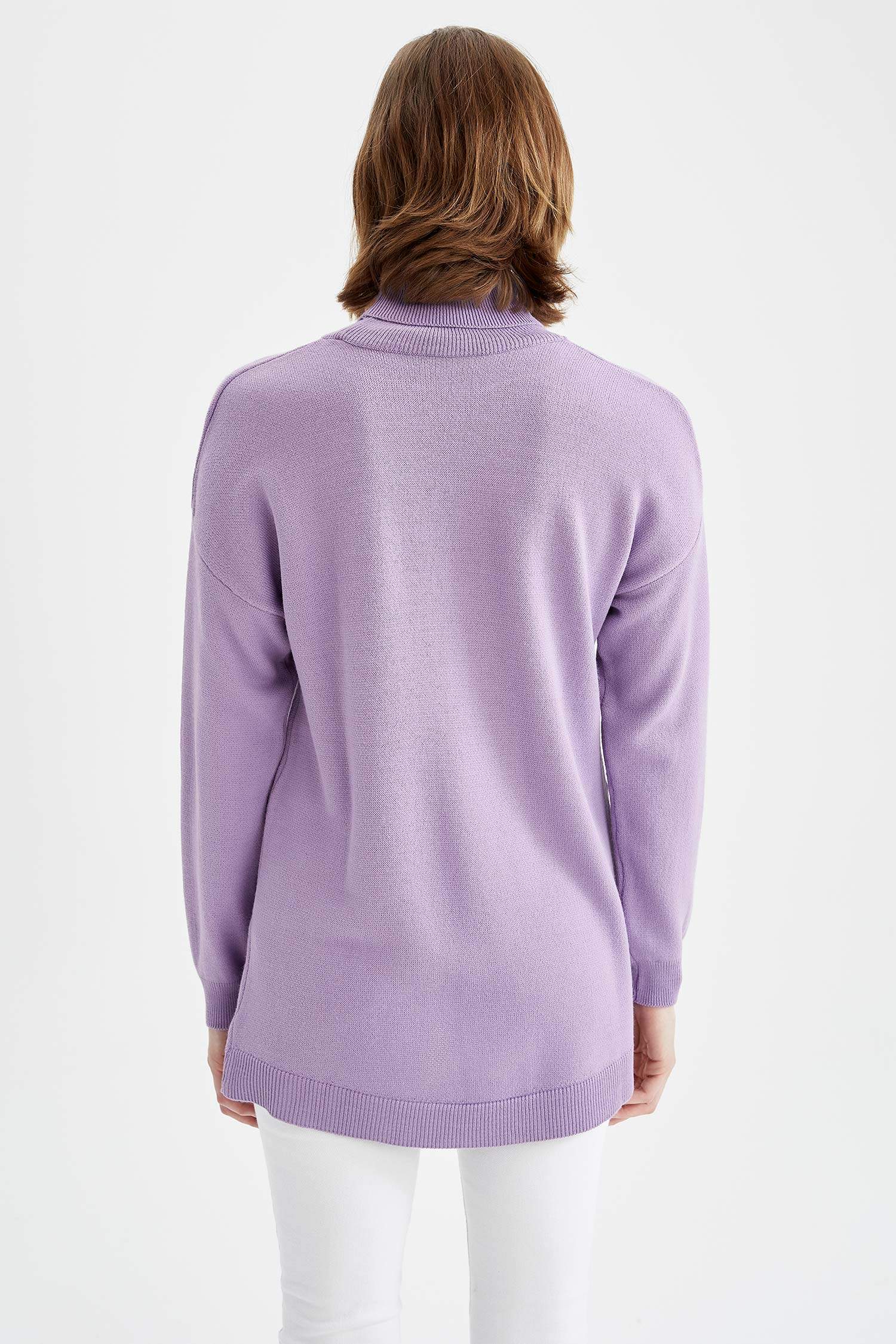 Balıkçı Yaka Basic Triko Tunik