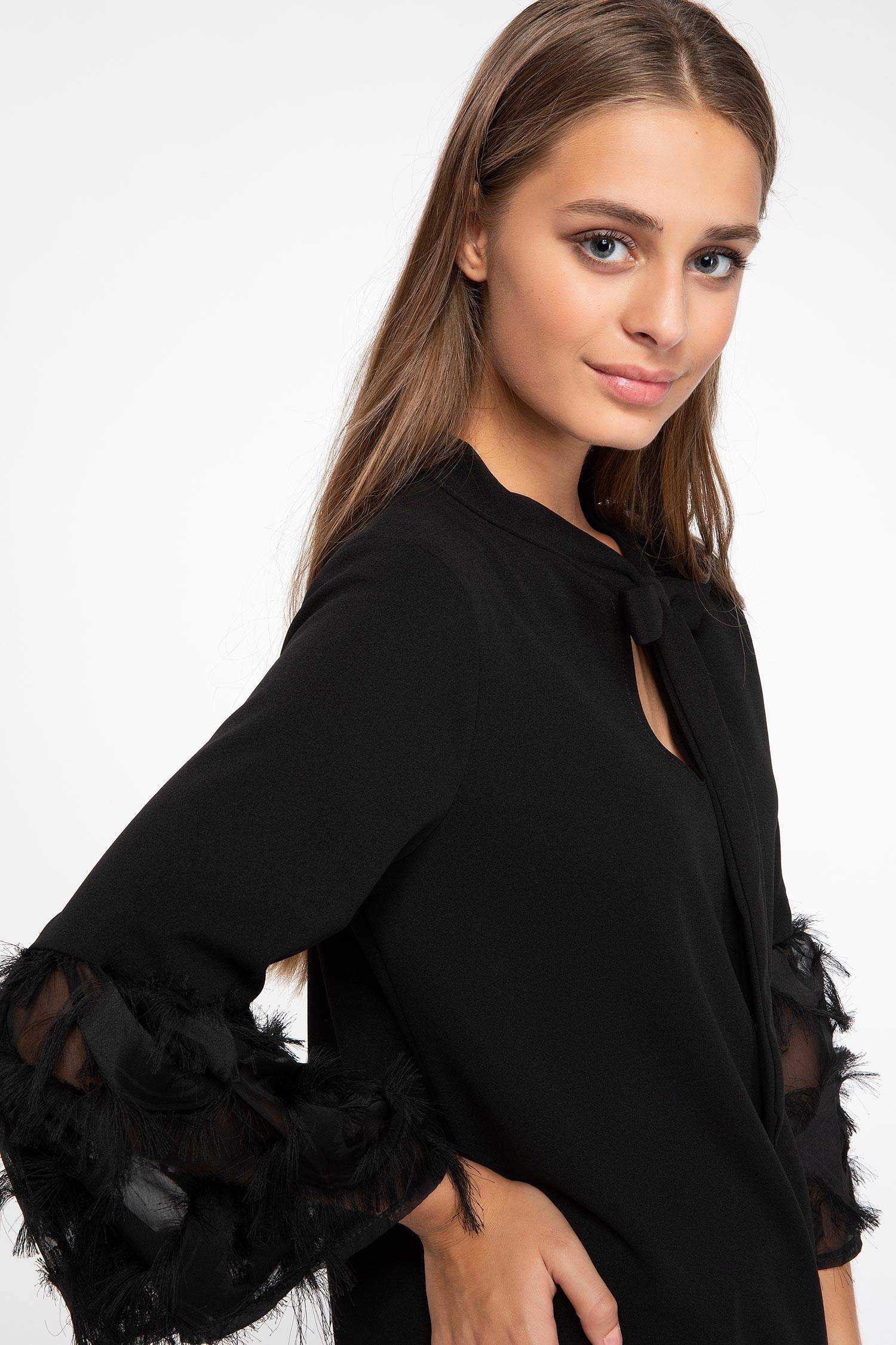 Defacto Kol Ucu Tüylü Tunik. 4 Defacto Kol Ucu Tüylü Tunik. 4