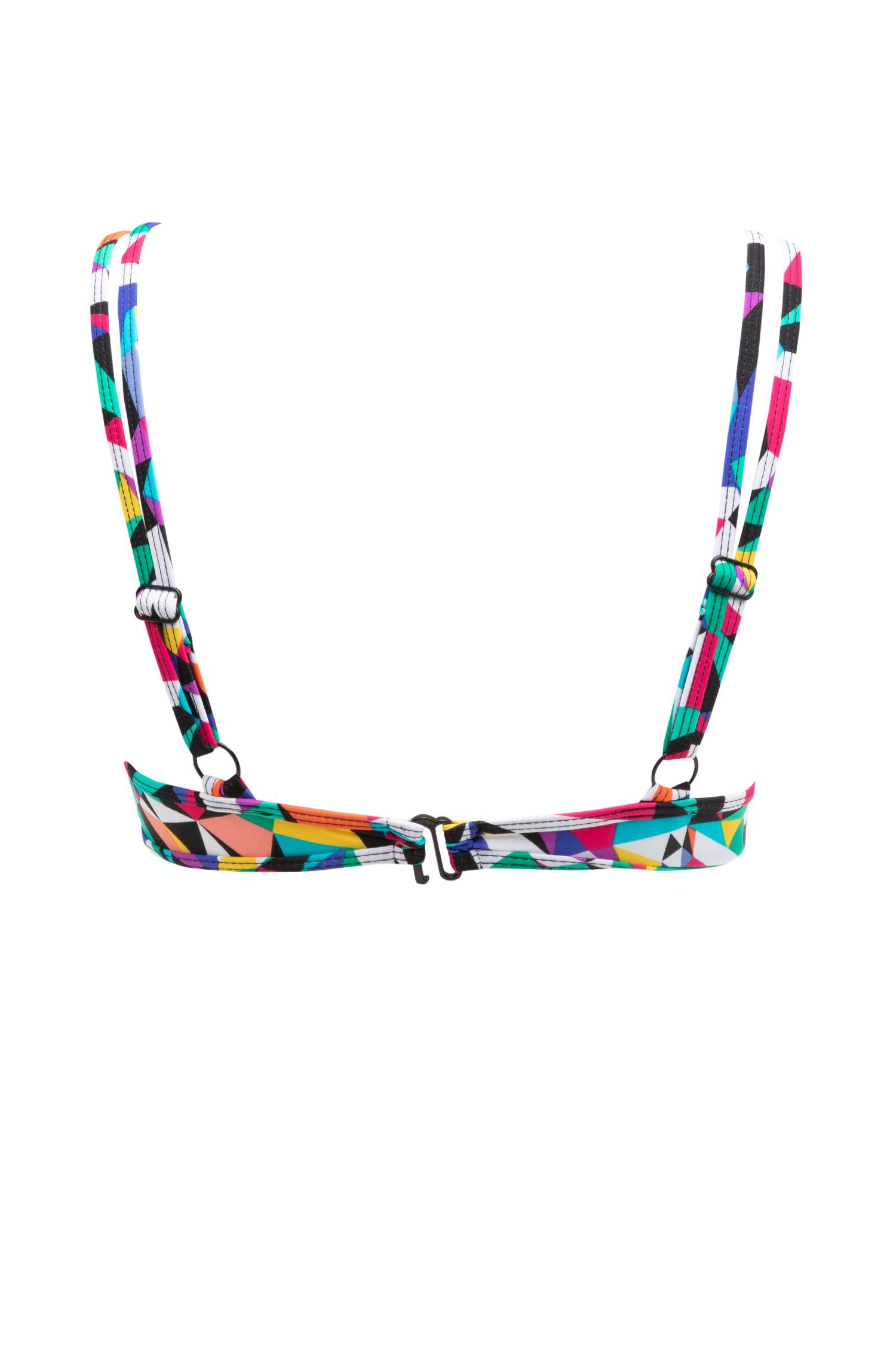Geometrik Desenli Bikini Üstü