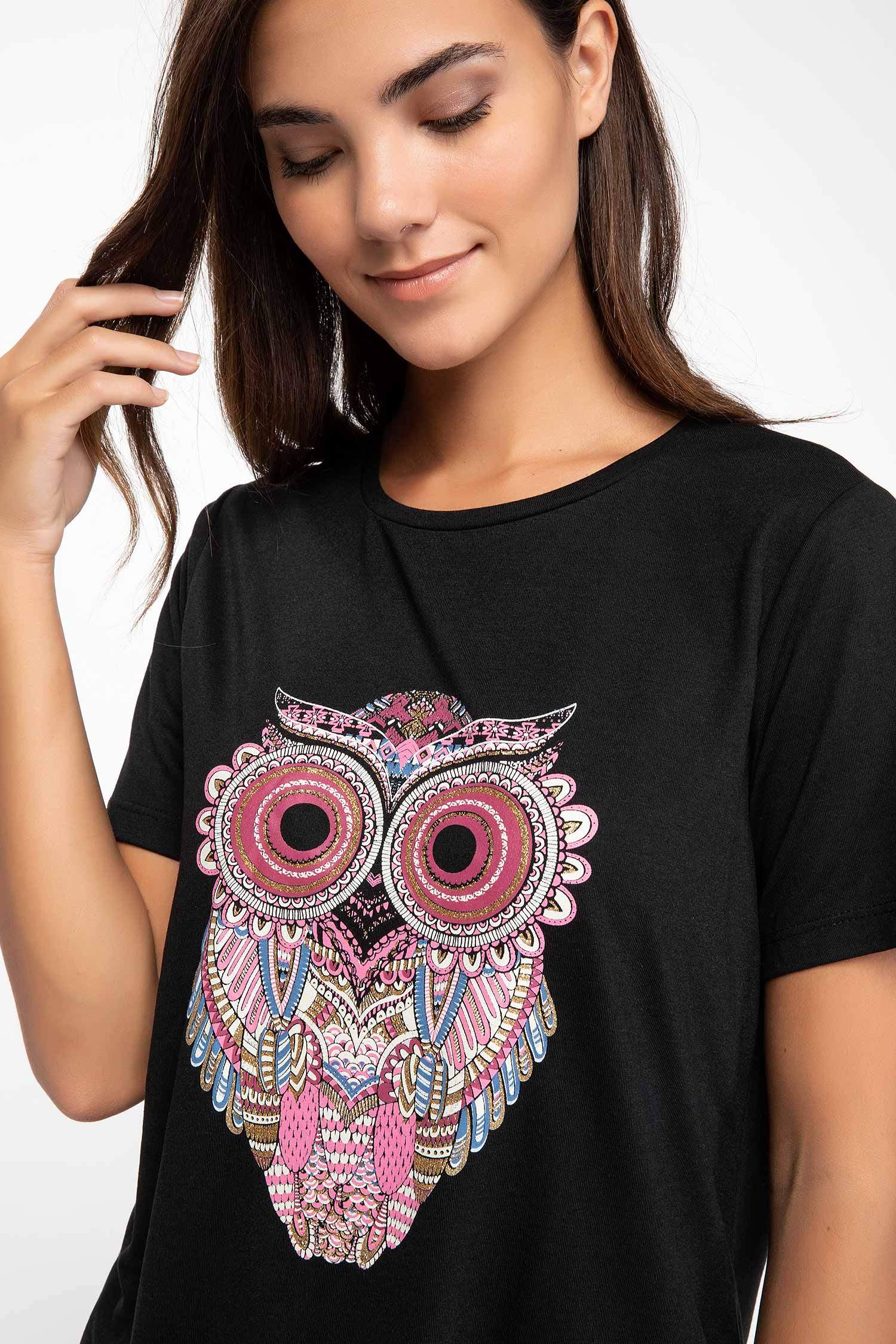 Defacto Baskılı T-shirt. 2 Defacto Baskılı T-shirt. 2