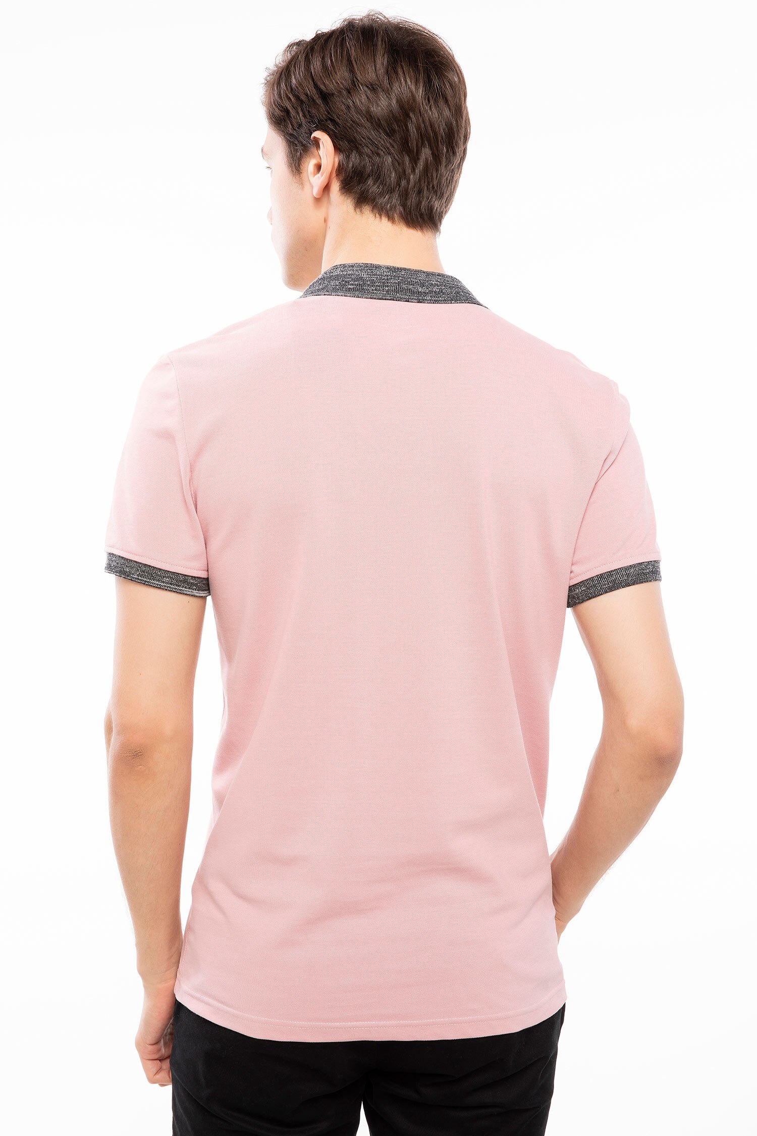 Defacto Yaka Detaylı Slim Fit Polo T-shirt. 5 Defacto Yaka Detaylı Slim Fit Polo T-shirt. 5