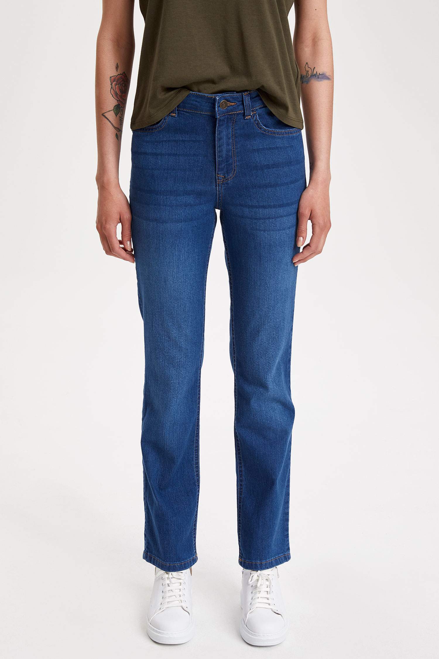 Carmela Straight Fit Jean Pantolon