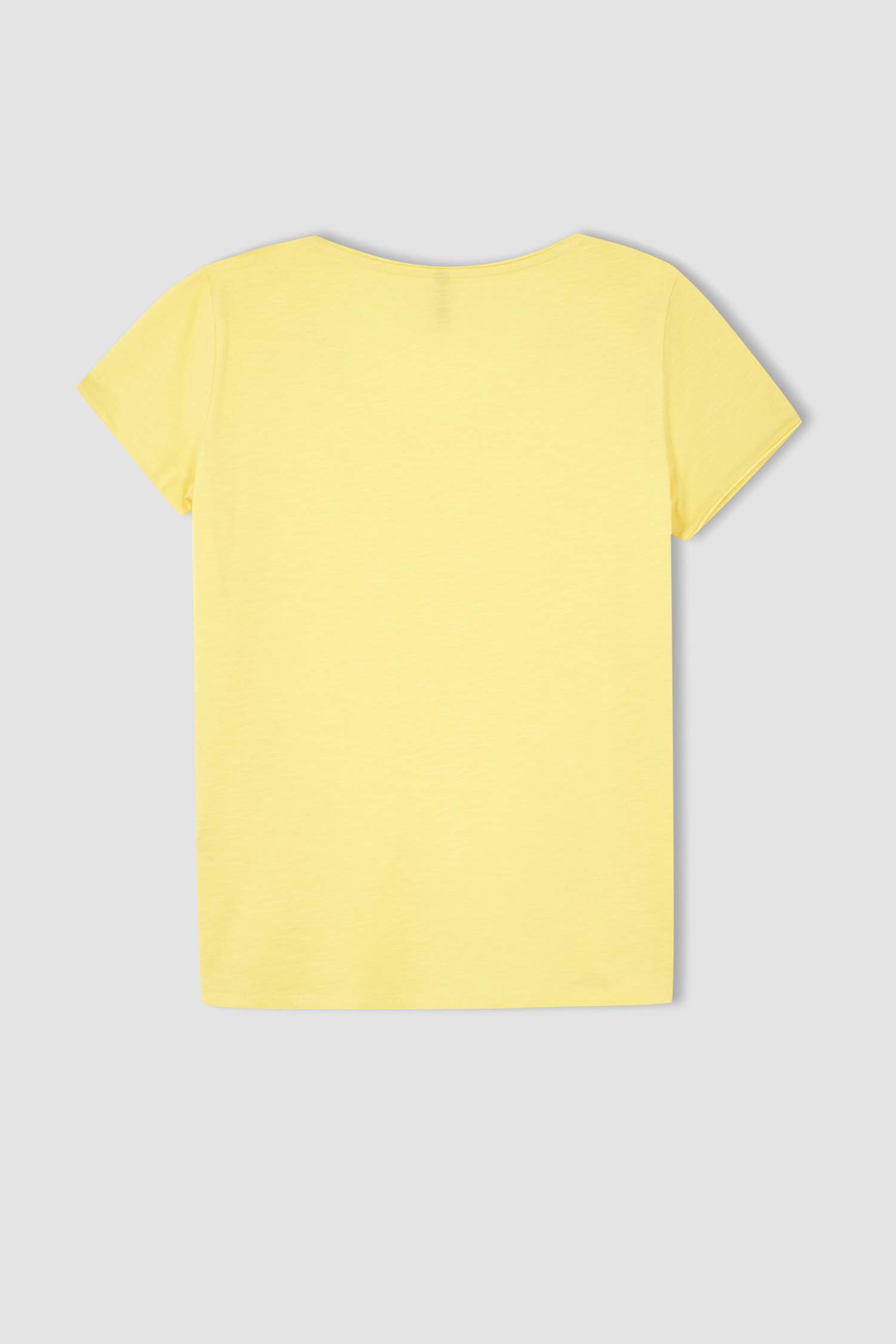 Regular Fit V Yaka Kısa Kollu Tişört