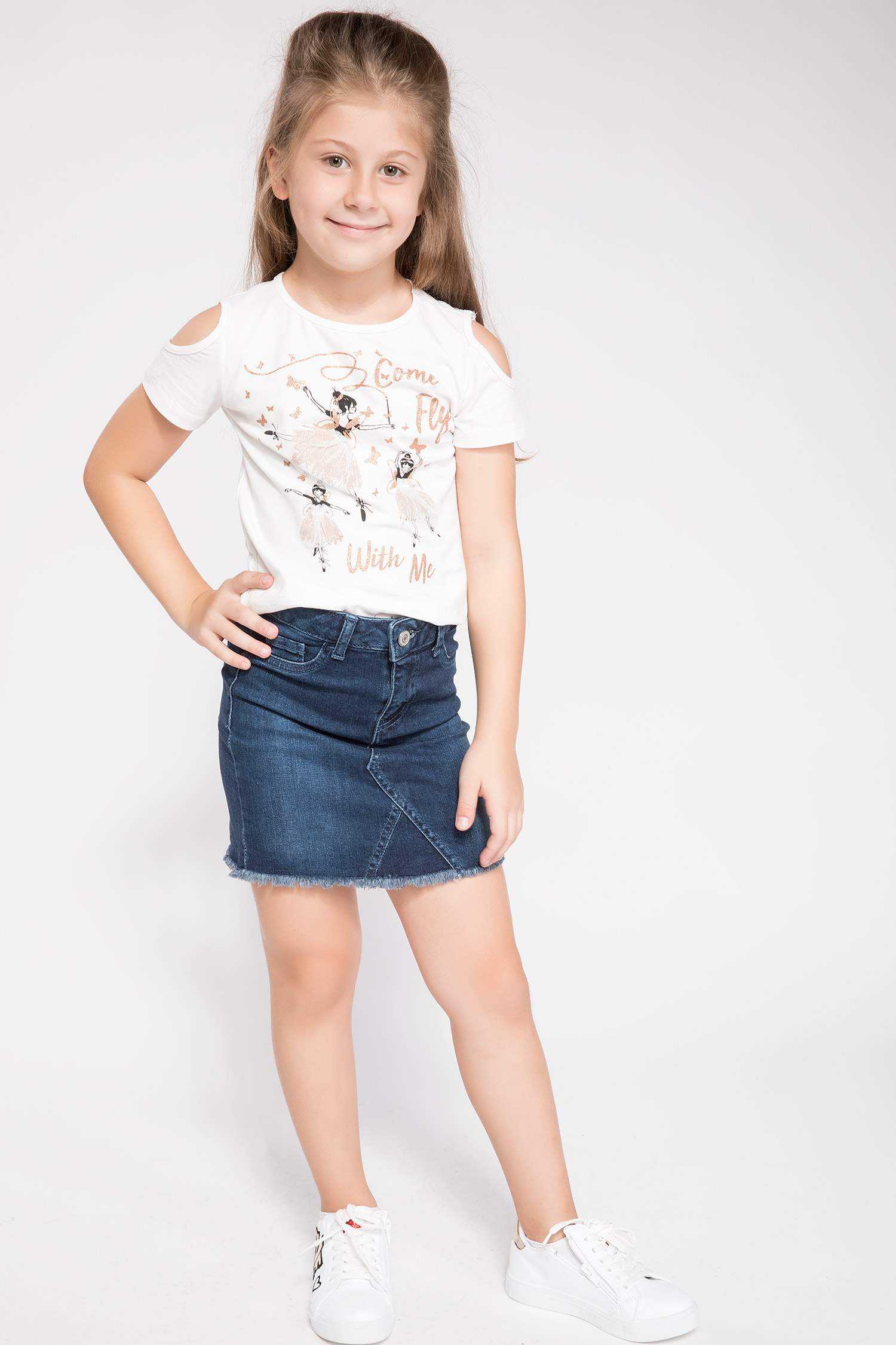 Defacto Omuz Detaylı Baskılı T-shirt. 2 Defacto Omuz Detaylı Baskılı T-shirt. 2