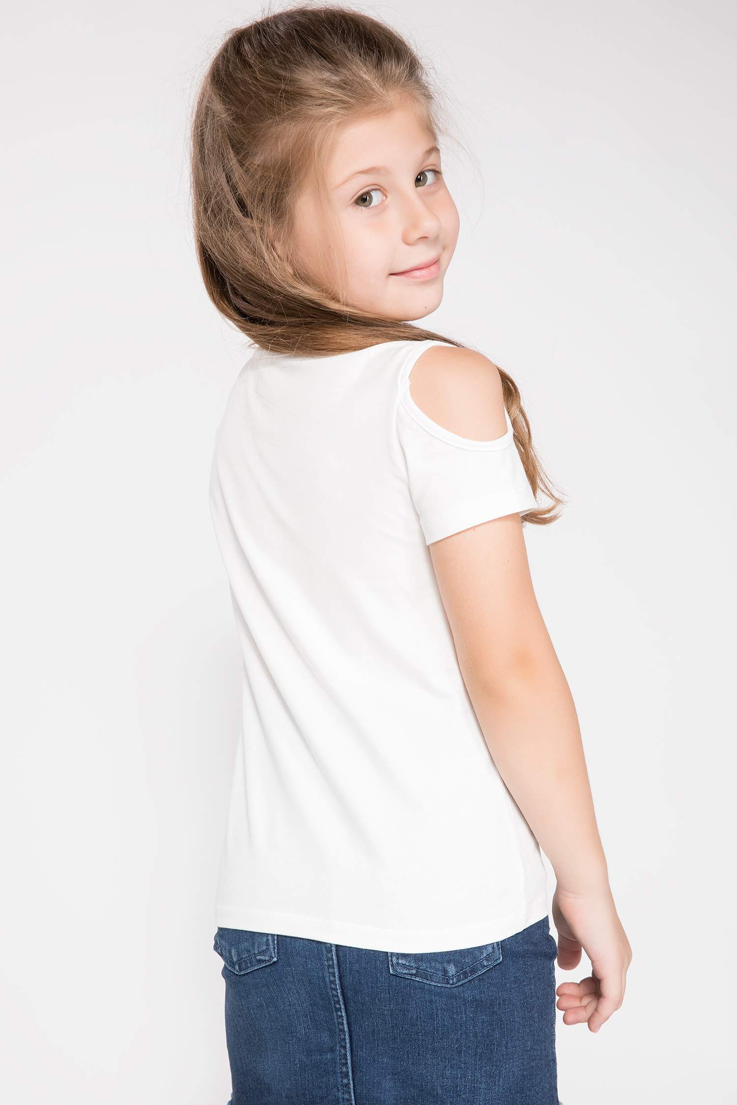 Defacto Omuz Detaylı Baskılı T-shirt. 3 Defacto Omuz Detaylı Baskılı T-shirt. 3