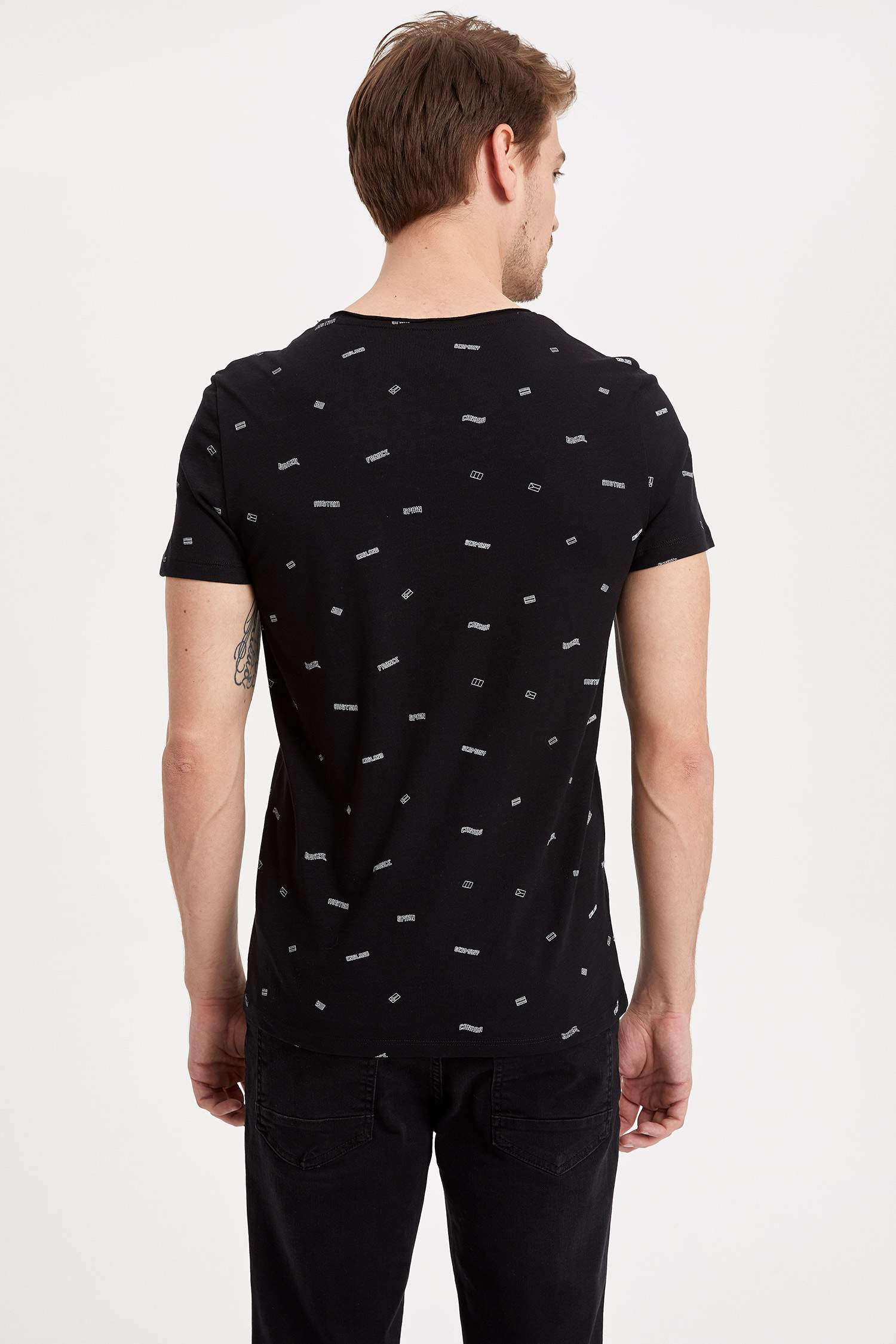 Defacto Desenli Slim Fit T-shirt. 5 Defacto Desenli Slim Fit T-shirt. 5
