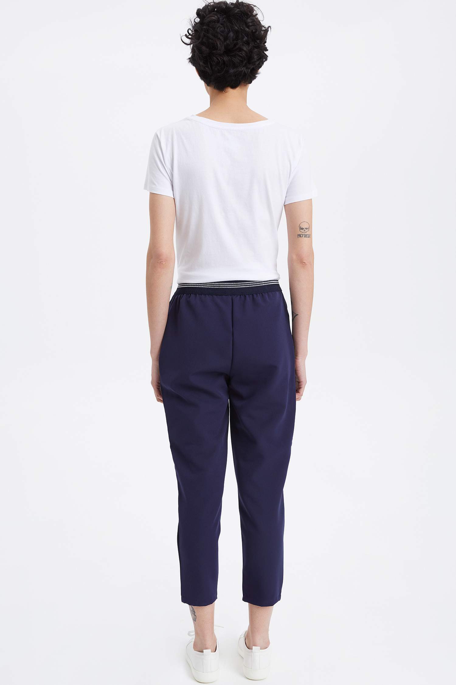 Elastik Belli Jogger Pantolon