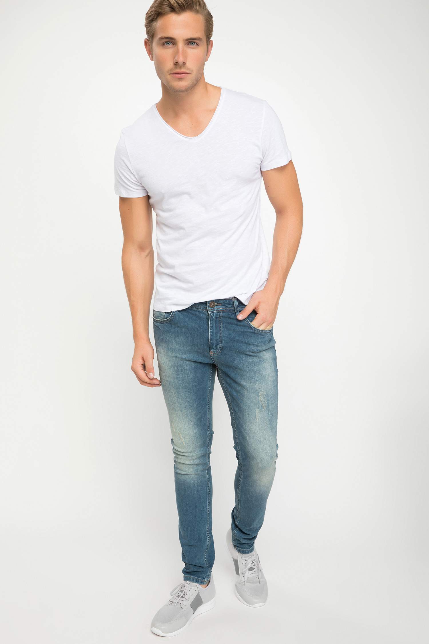 Carlo Skinny Fit Jean Pantolon
