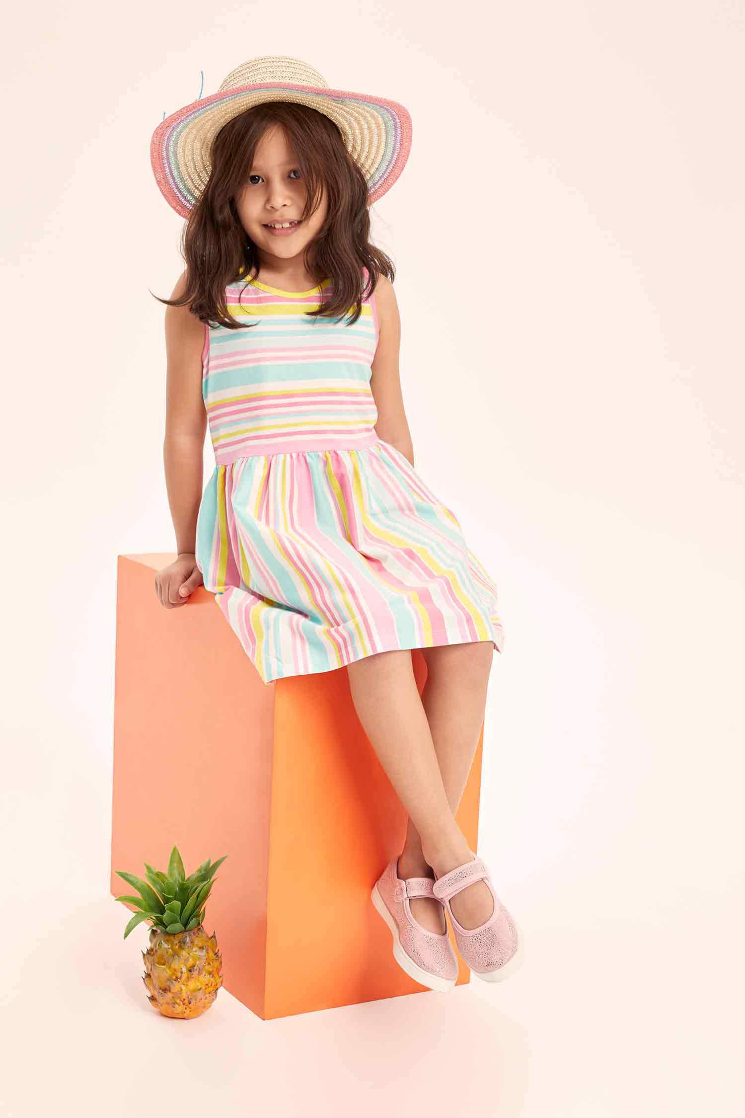 Kız Çocuk Regular Fit Örme Elbise