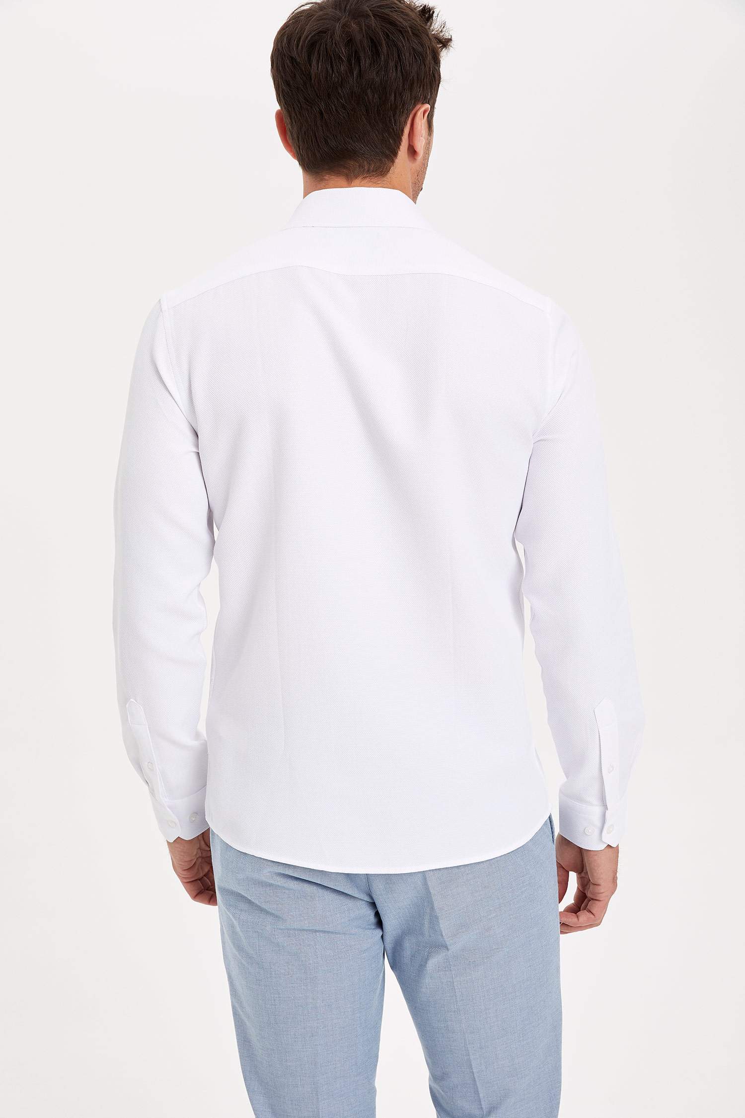 Defacto Modern Fit Uzun Kollu Gömlek. 4 Defacto Modern Fit Uzun Kollu Gömlek. 4