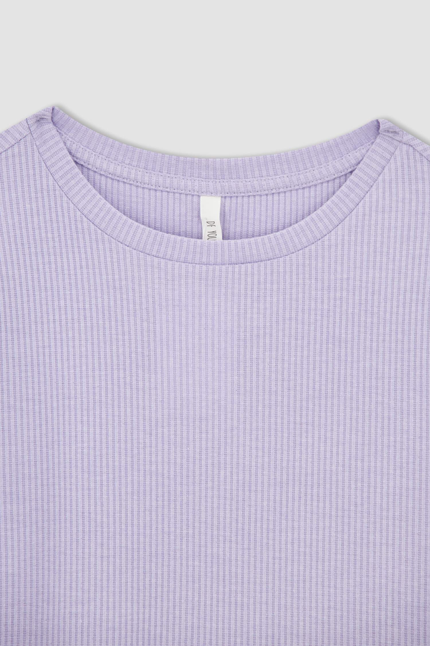 Slim Fit Bisiklet Yaka Kısa Kollu Tişört