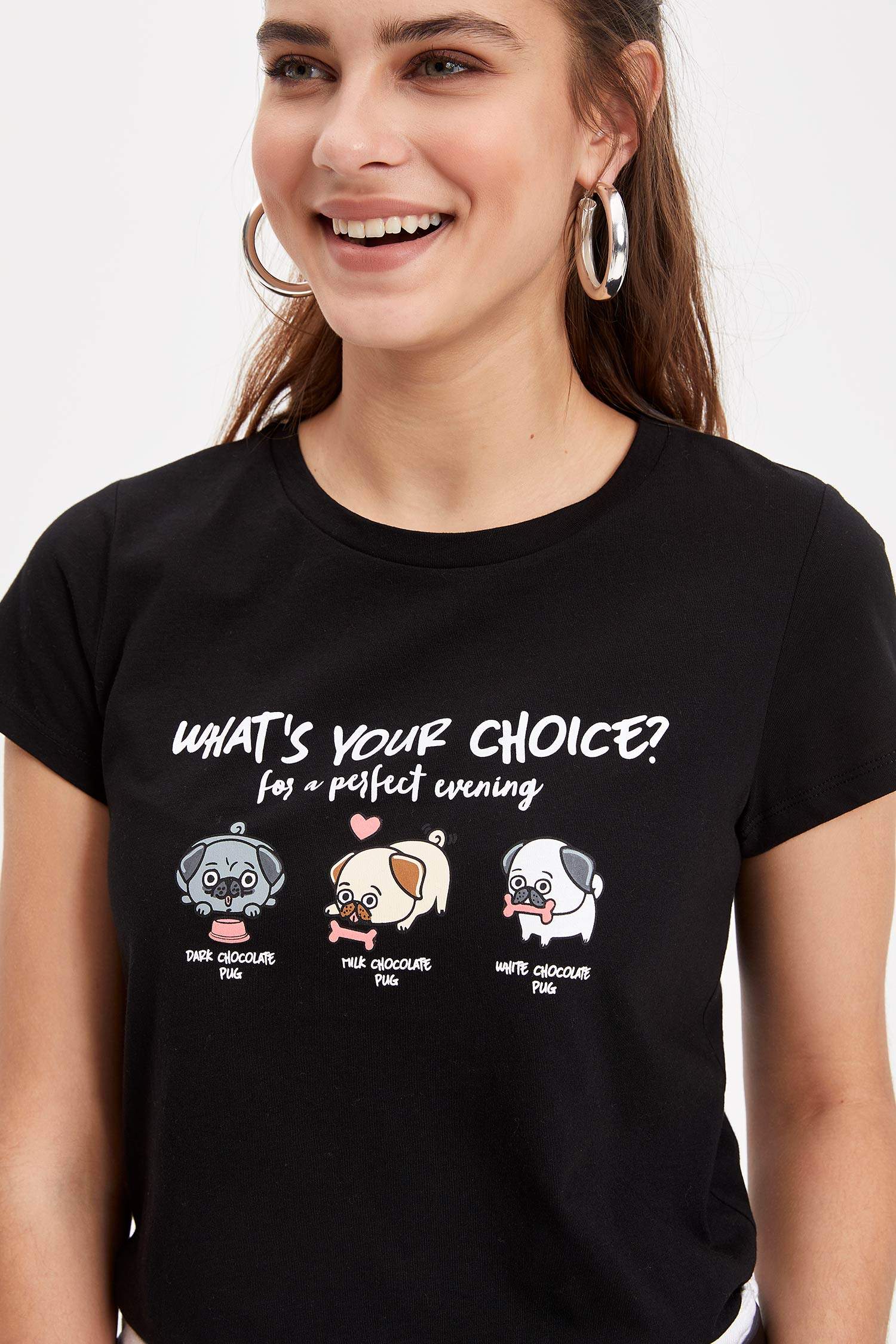 Defacto Baskılı Kısa Kollu T-shirt. 3 Defacto Baskılı Kısa Kollu T-shirt. 3