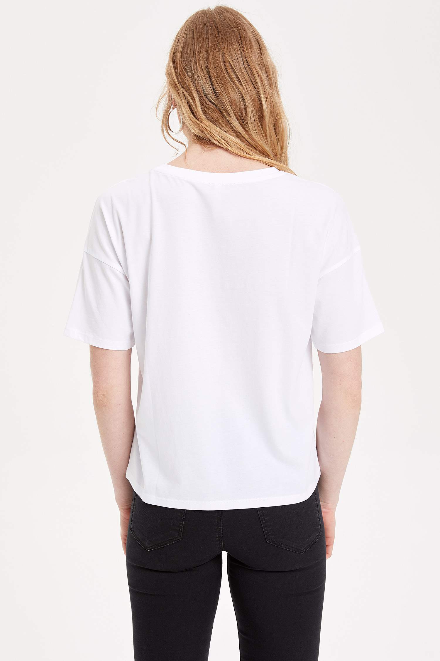Defacto Baskılı Kısa Kollu T-shirt. 4 Defacto Baskılı Kısa Kollu T-shirt. 4