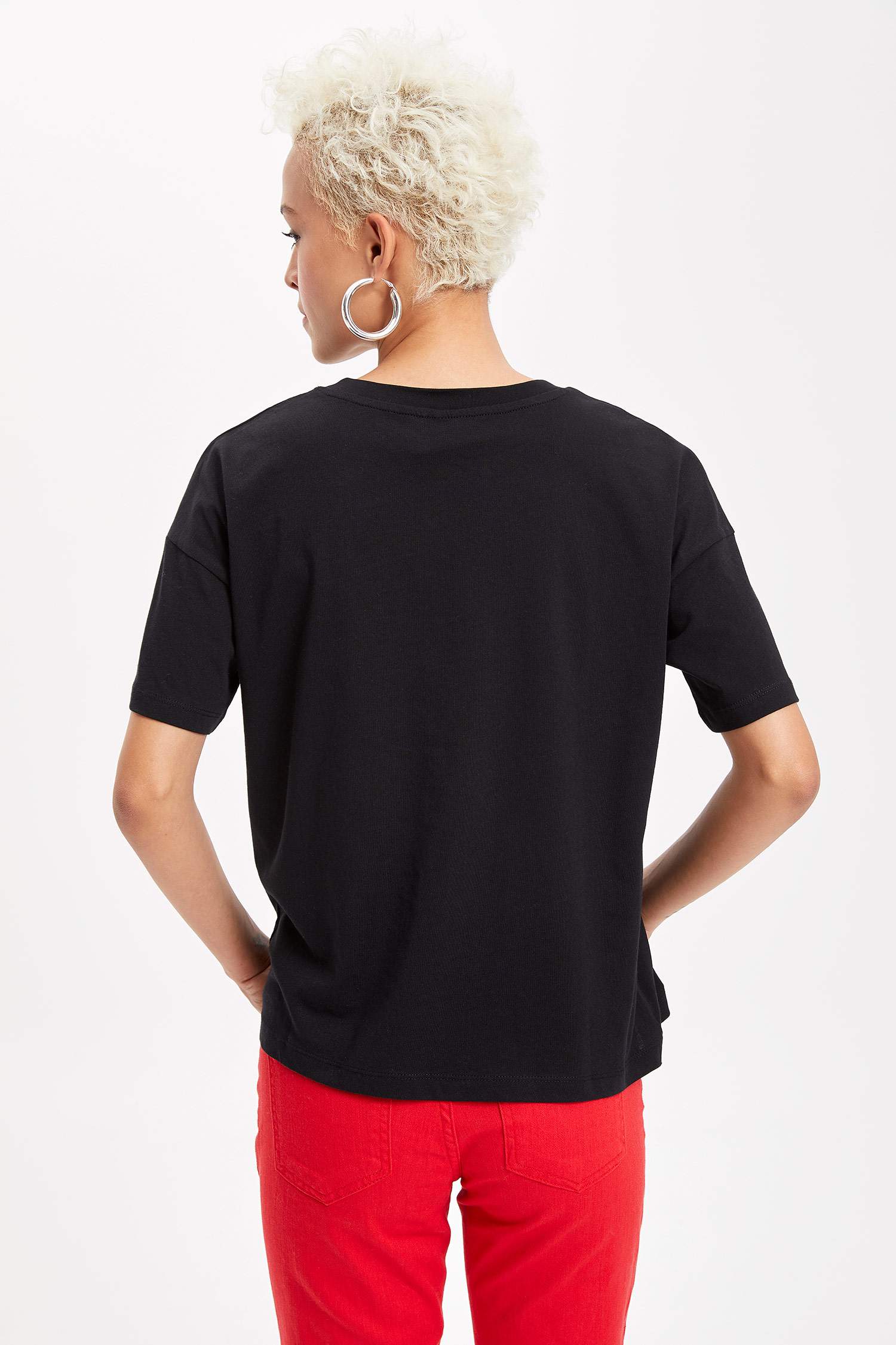 Defacto Baskılı Kısa Kollu T-Shirt. 4 Defacto Baskılı Kısa Kollu T-Shirt. 4