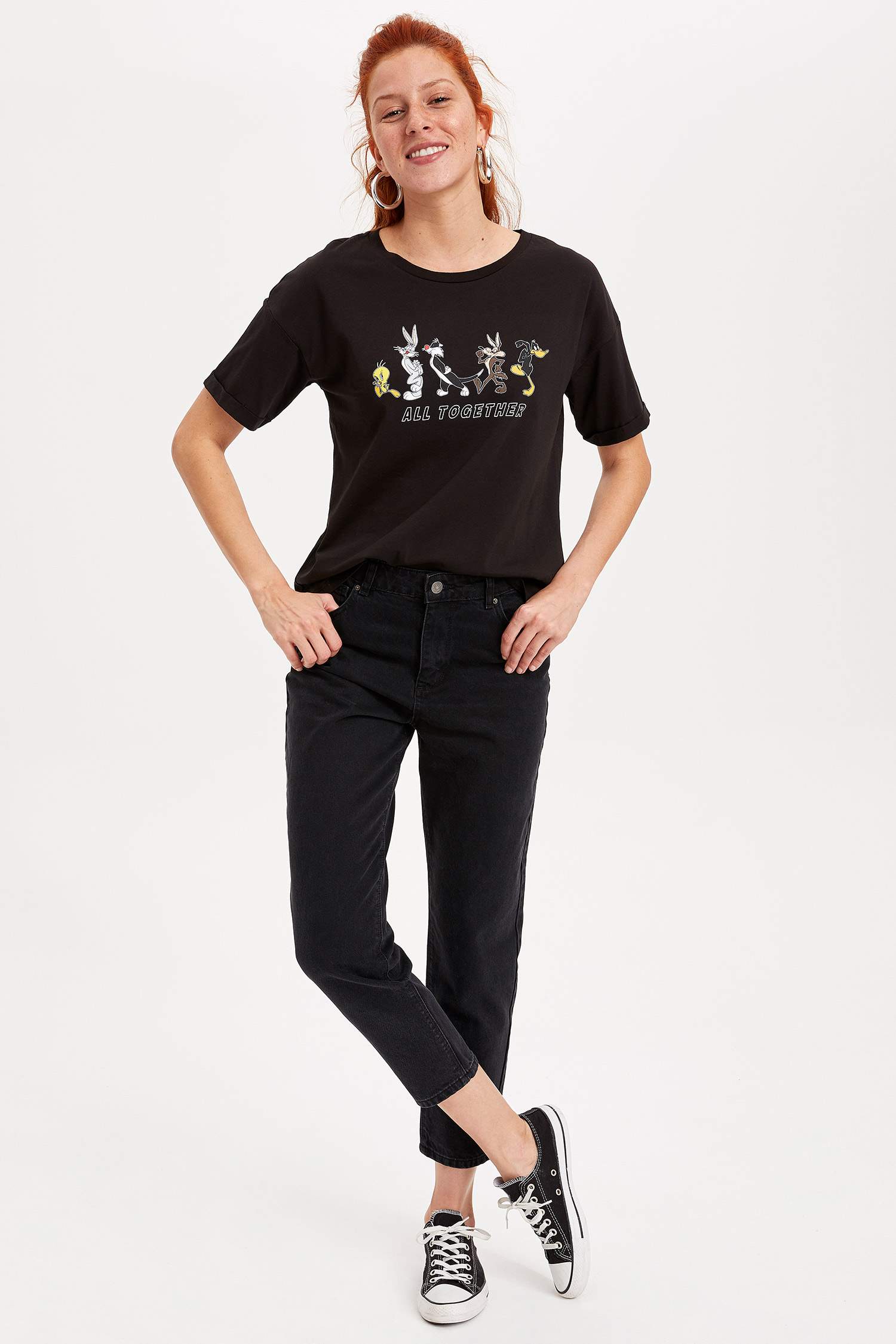 Defacto Warner Bros Lisanslı Kısa Kollu T-shirt. 2 Defacto Warner Bros Lisanslı Kısa Kollu T-shirt. 2