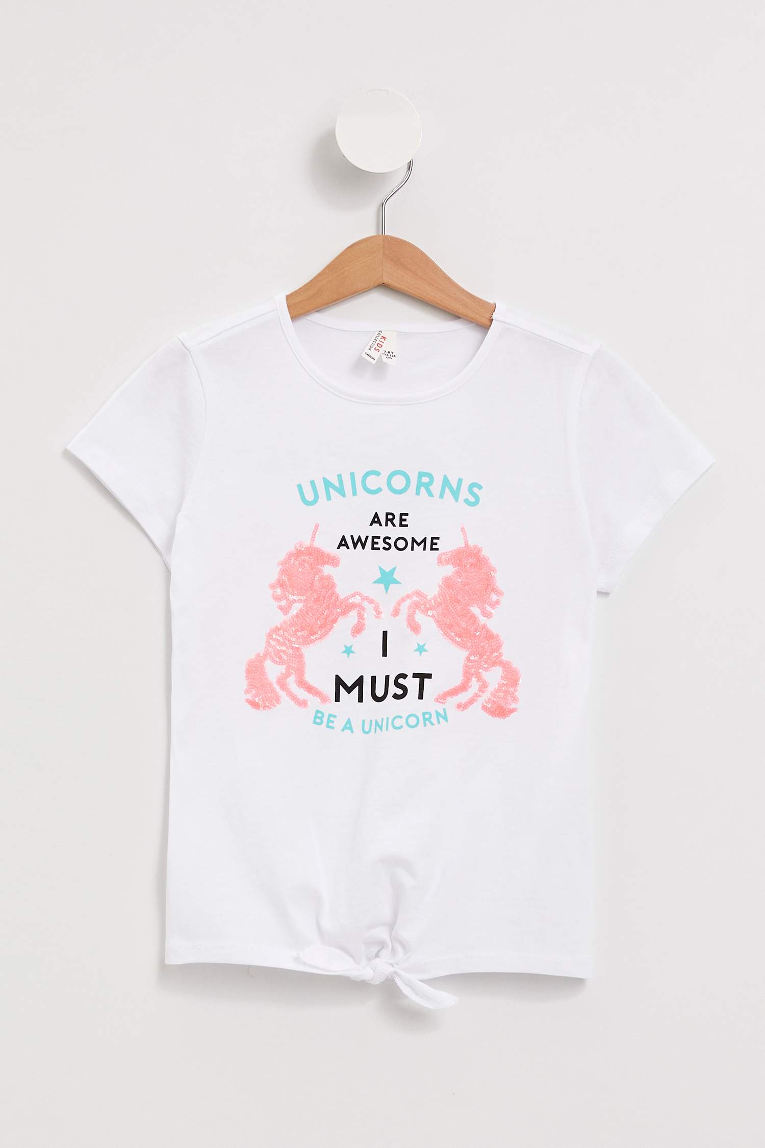 Defacto Baskılı Önden Bağlamalı T-shirt. 1 Defacto Baskılı Önden Bağlamalı T-shirt. 1