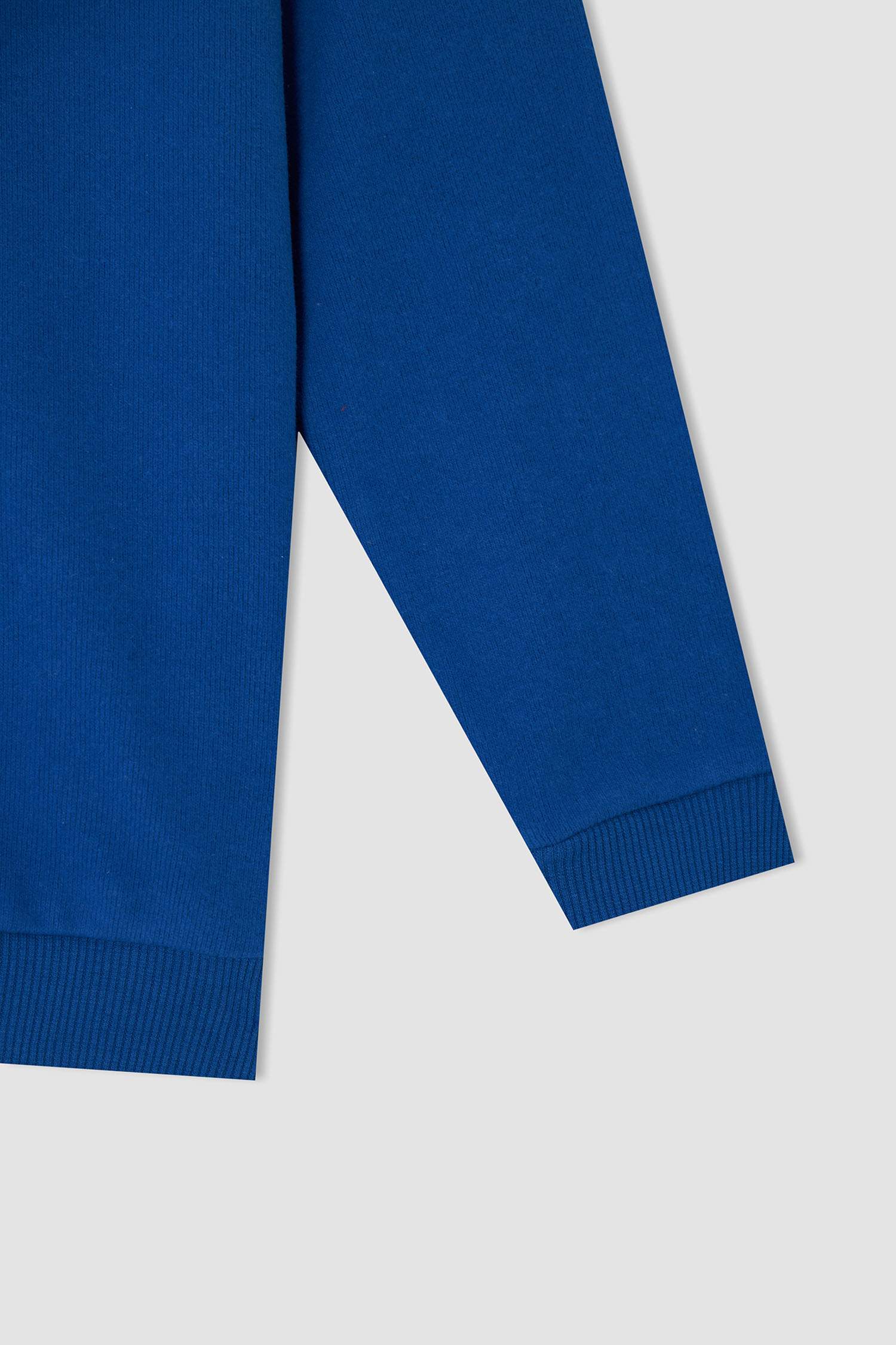 Erkek Çocuk Regular Fit Bisiklet Yaka Sweatshirt