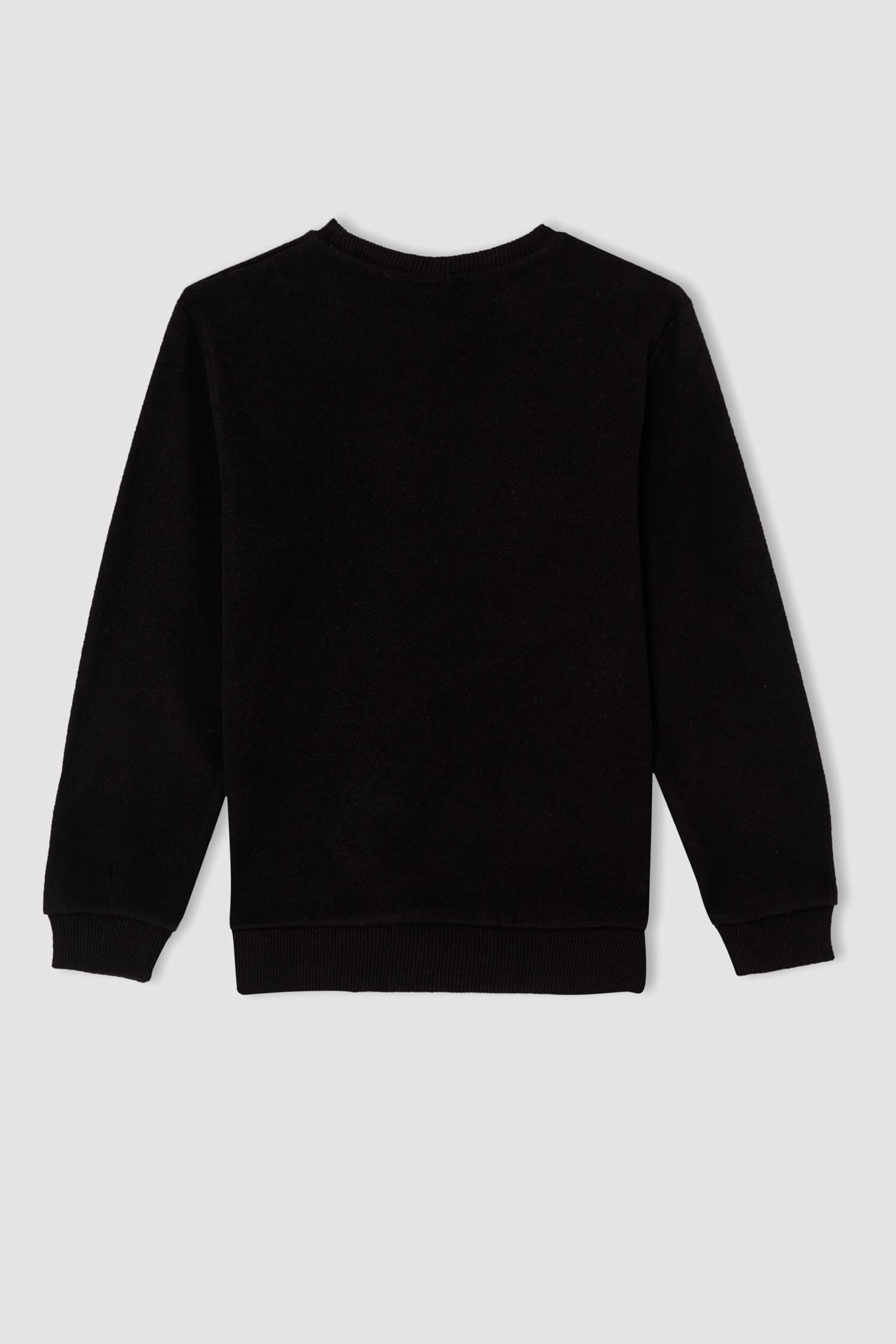 Erkek Çocuk Regular Fit Bisiklet Yaka Cepsiz Sweatshirt