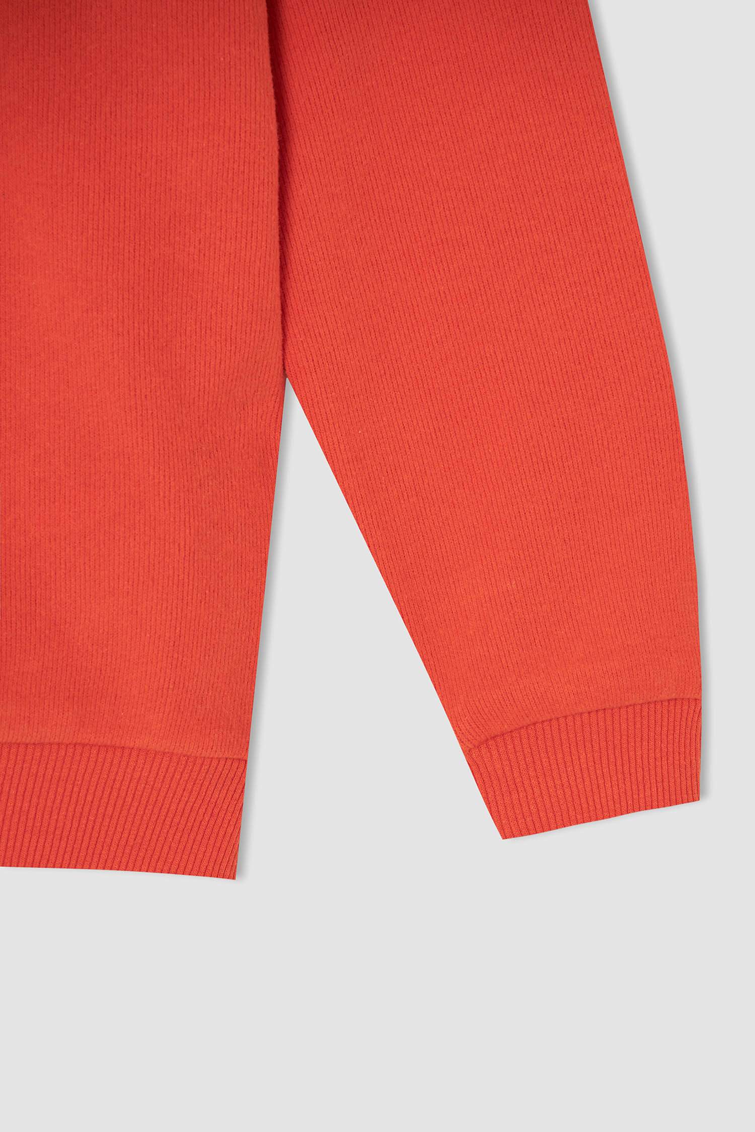 Erkek Çocuk Regular Fit Bisiklet Yaka Sweatshirt