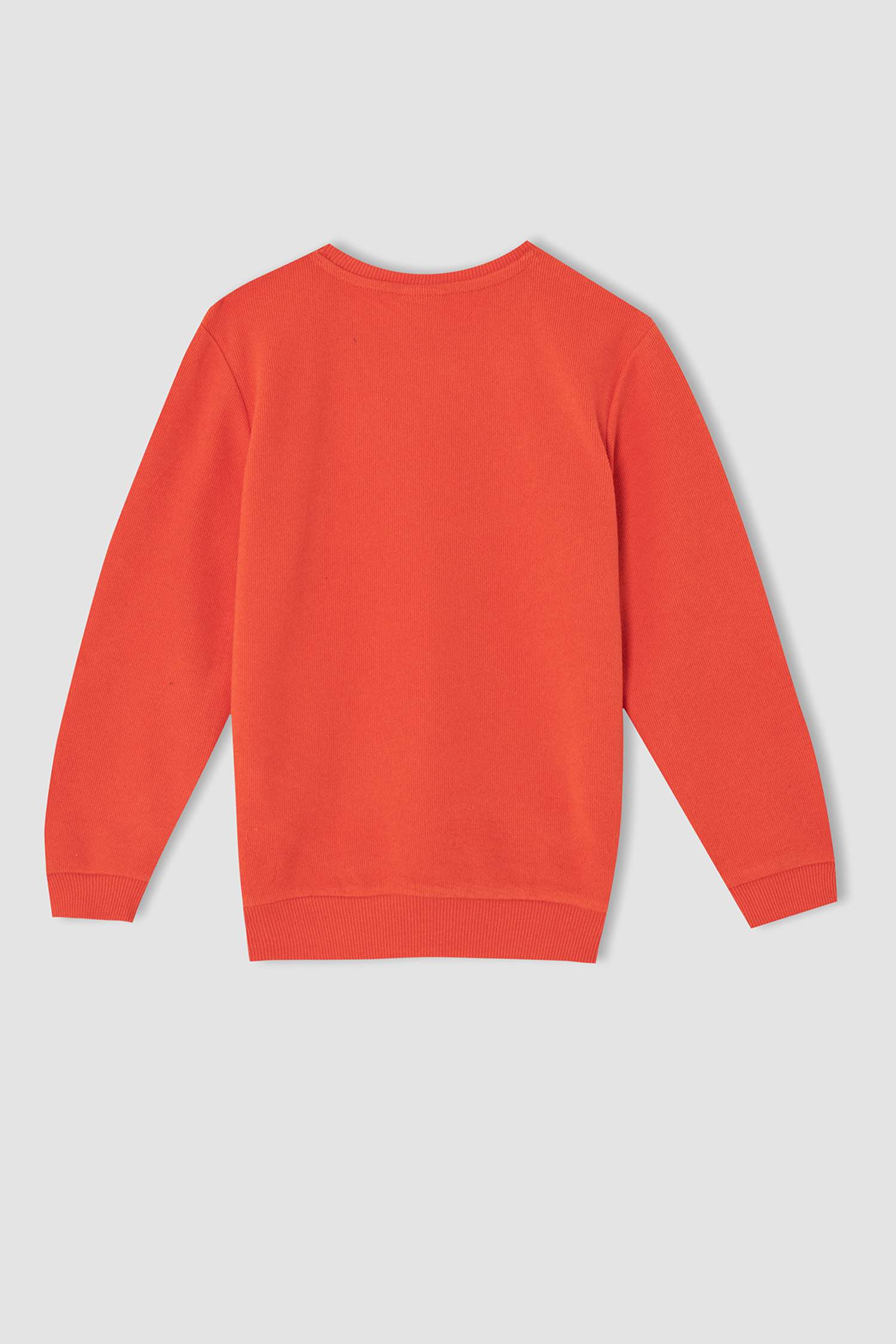Erkek Çocuk Regular Fit Bisiklet Yaka Sweatshirt