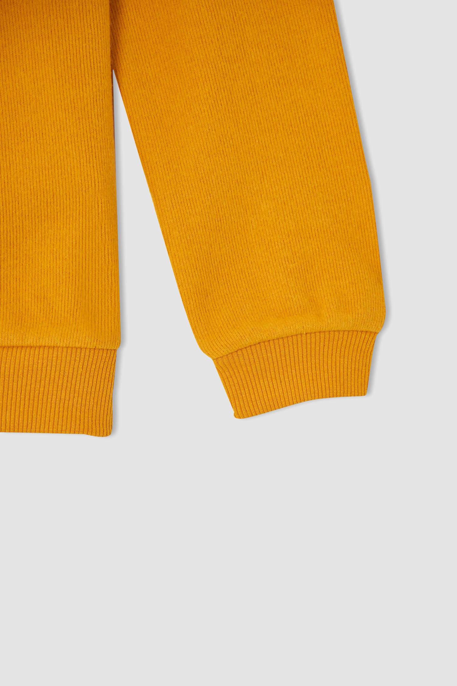 Erkek Çocuk Regular Fit Bisiklet Yaka Cepsiz Sweatshirt