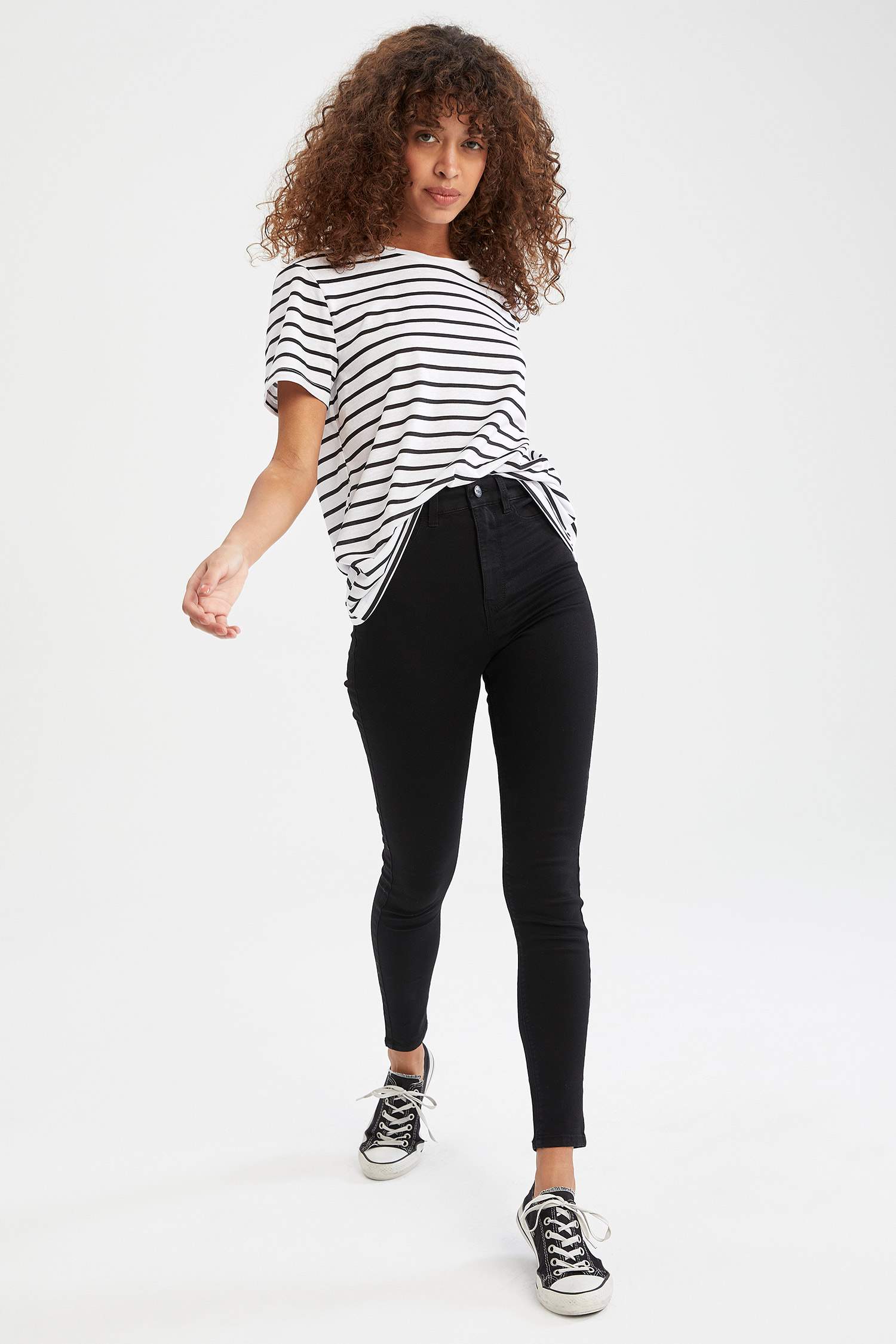 Anna Yüksek Bel Super Skinny Fit Jean Pantolon