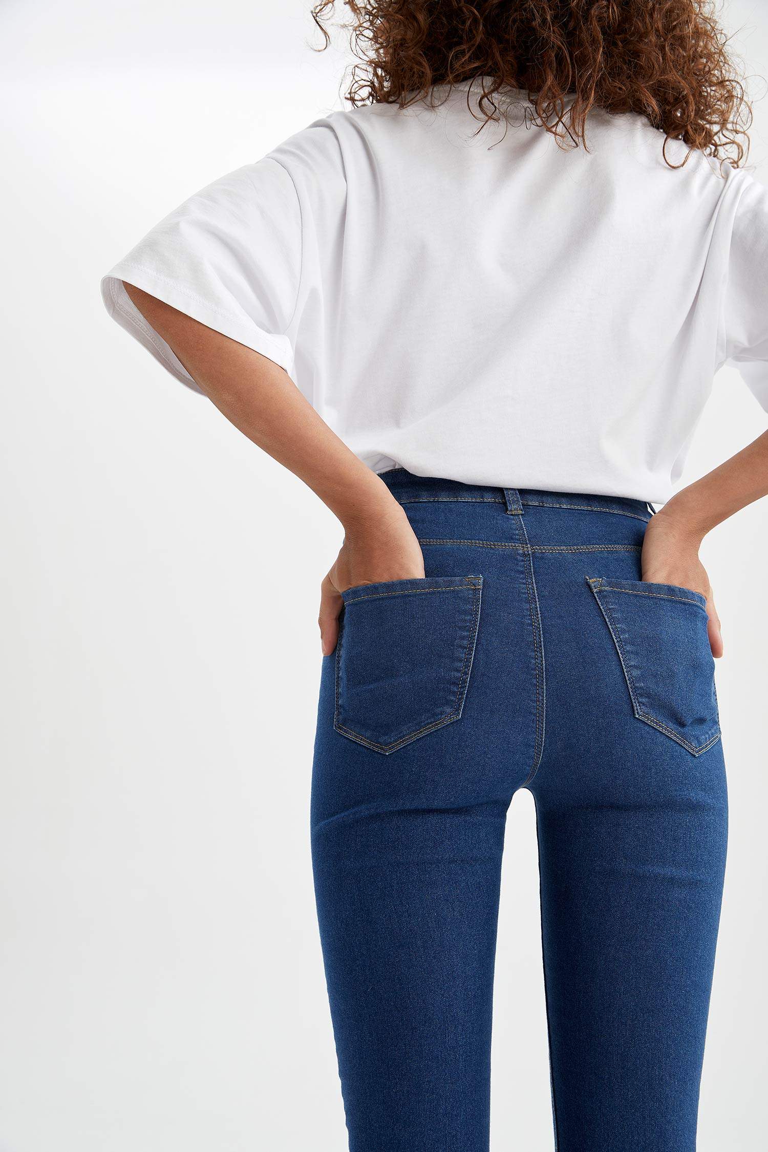 Anna Yüksek Bel Super Skinny Fit Jean Pantolon