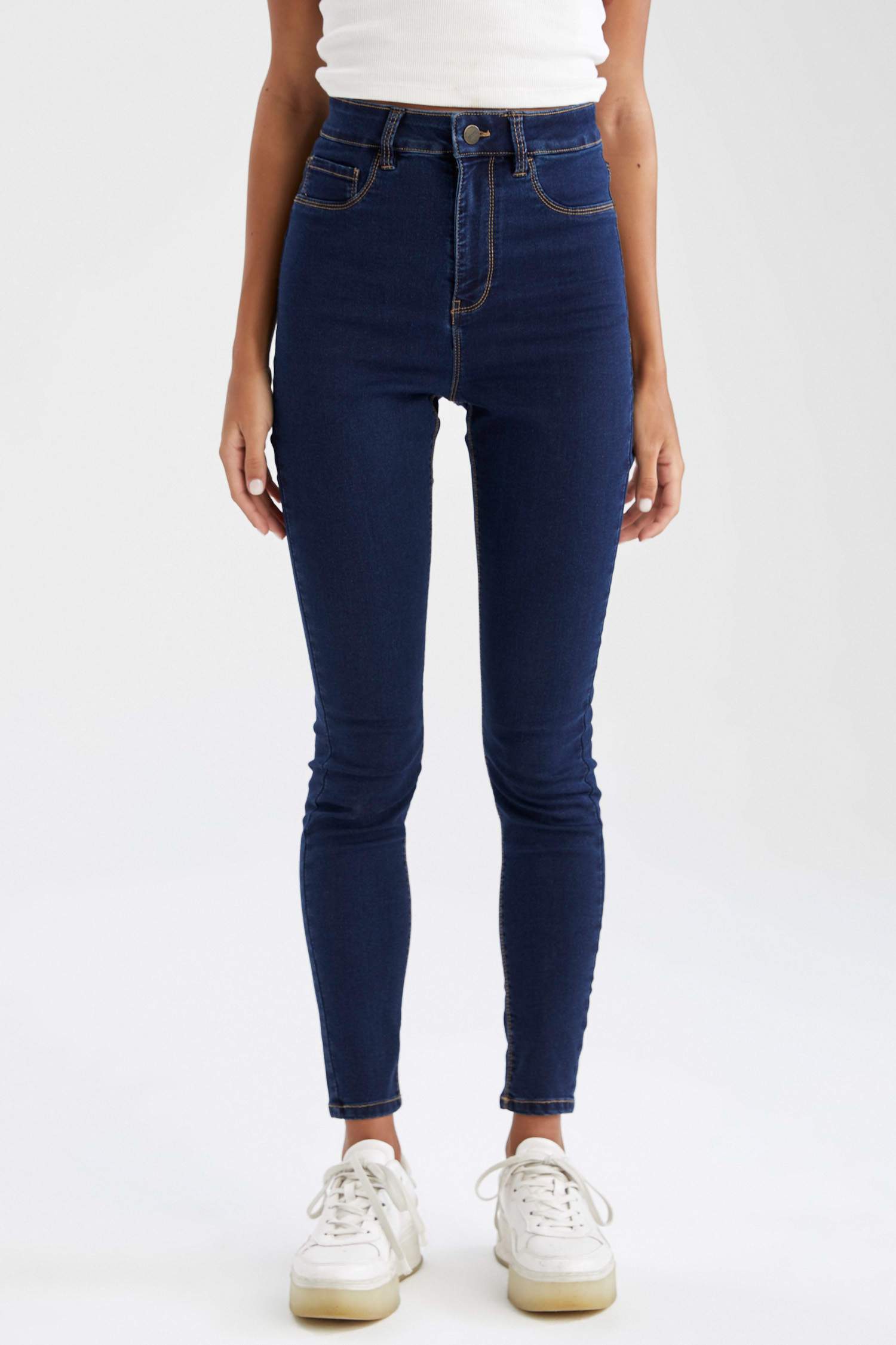 Anna Yüksek Bel Super Skinny Fit Jean Pantolon