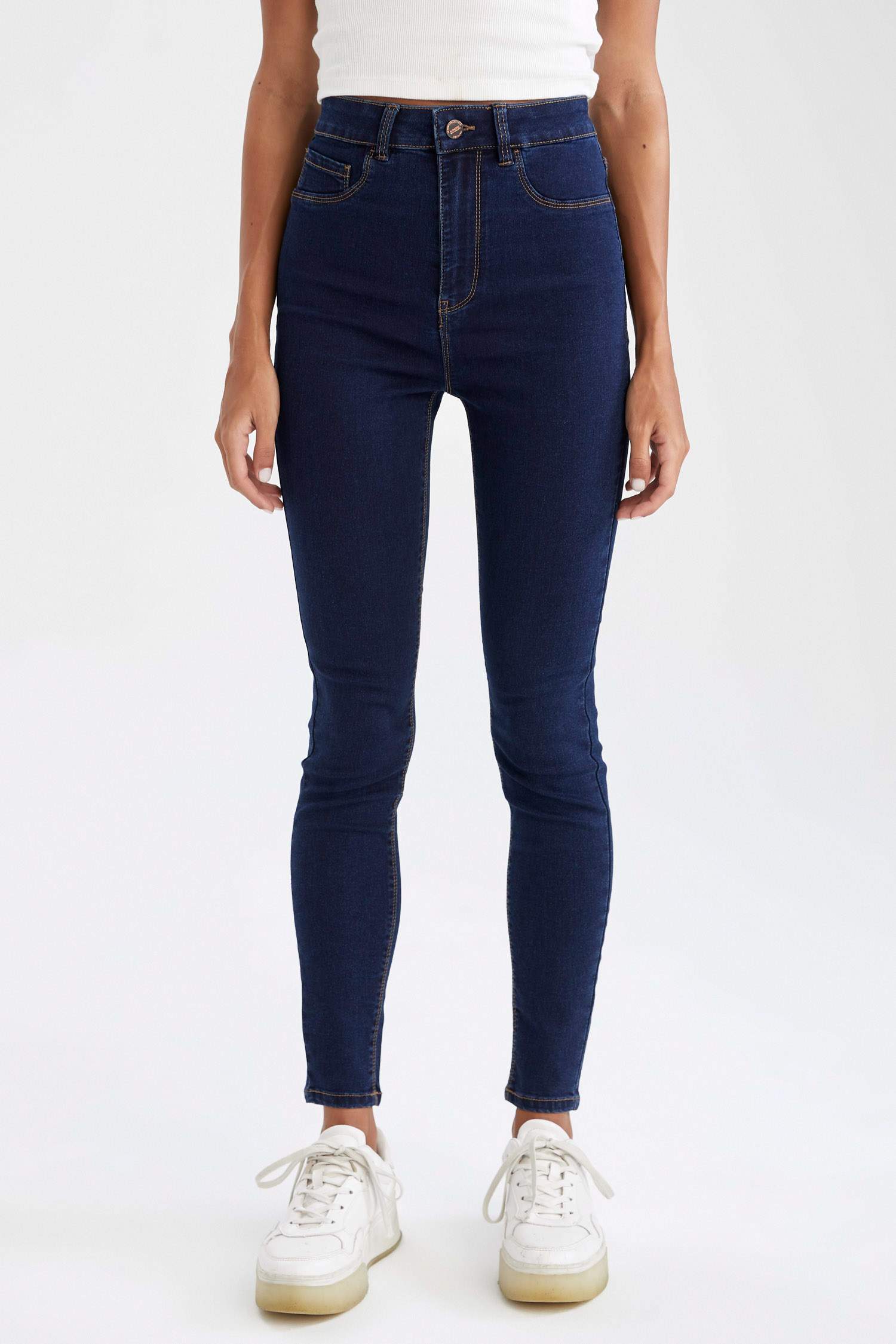 Anna Yüksek Bel Super Skinny Fit Jean Pantolon