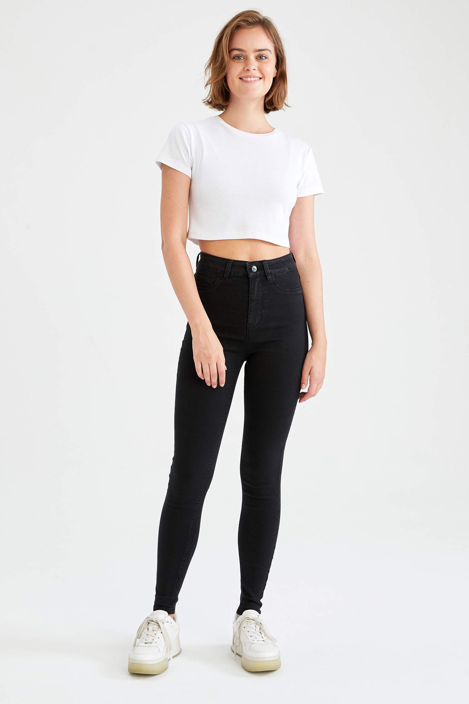 Anna Yüksek Bel Super Skinny Fit Jean Pantolon