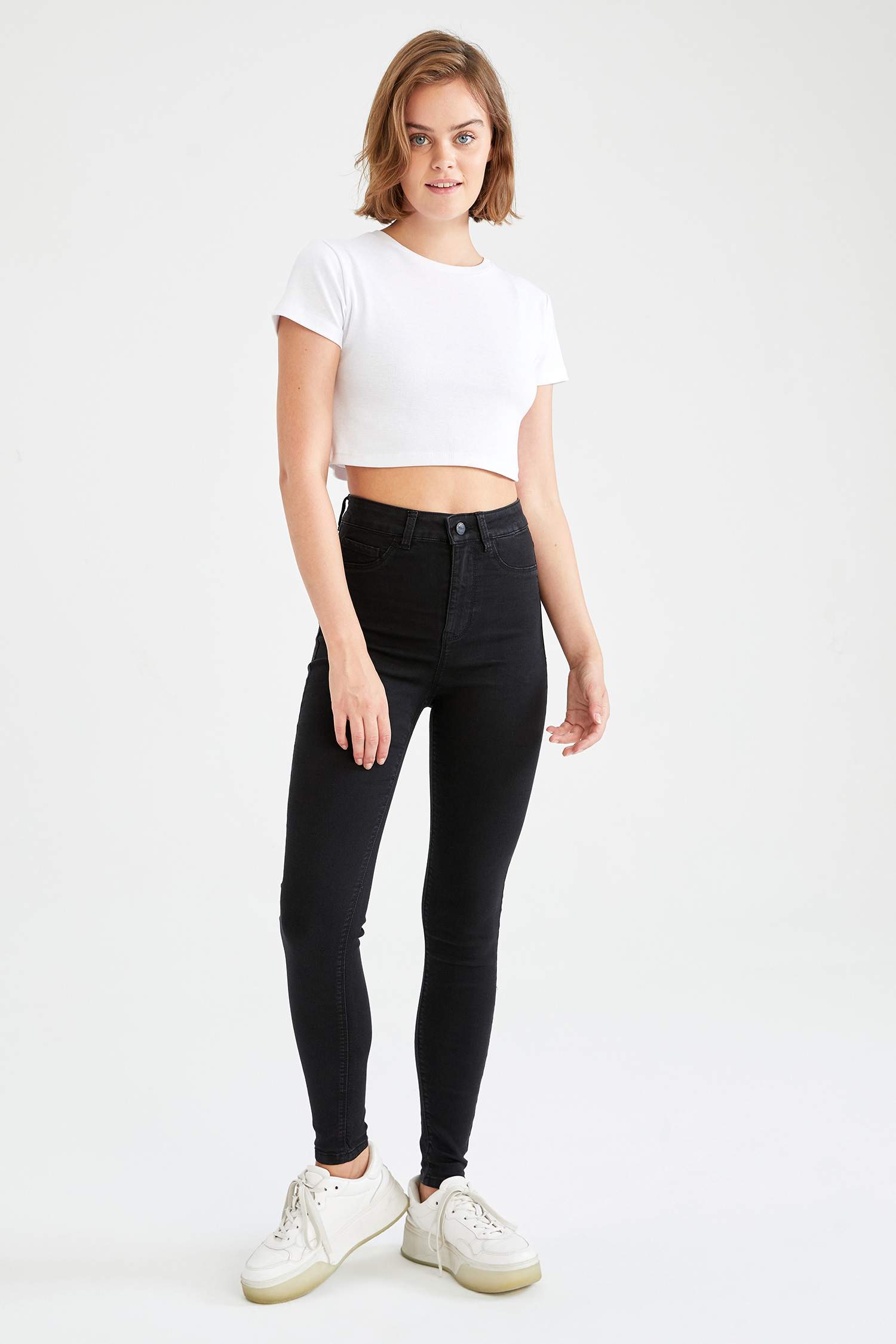 Anna Yüksek Bel Super Skinny Fit Jean Pantolon