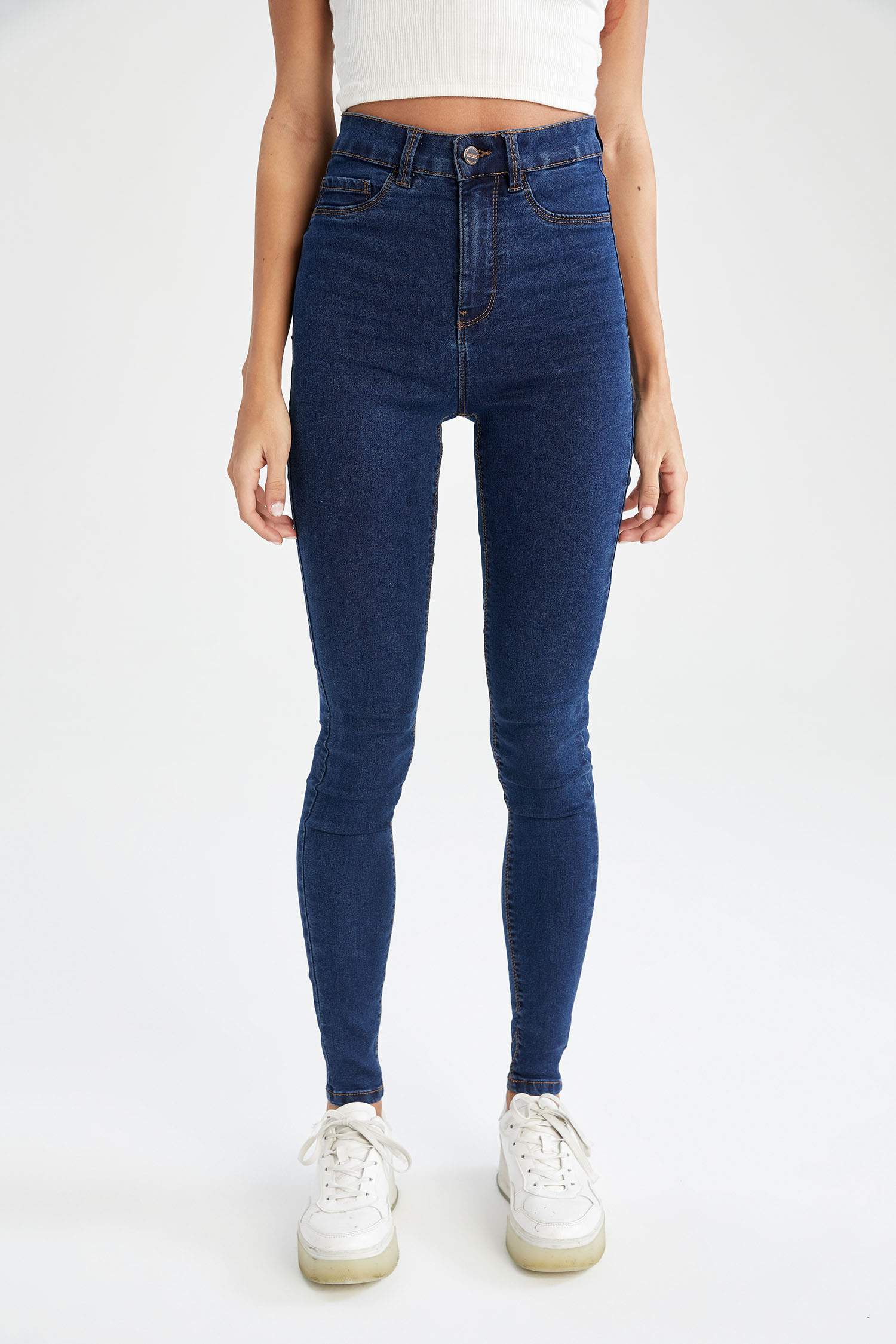 Super Skinny Fit Ekstra Uzun Jean Pantolon