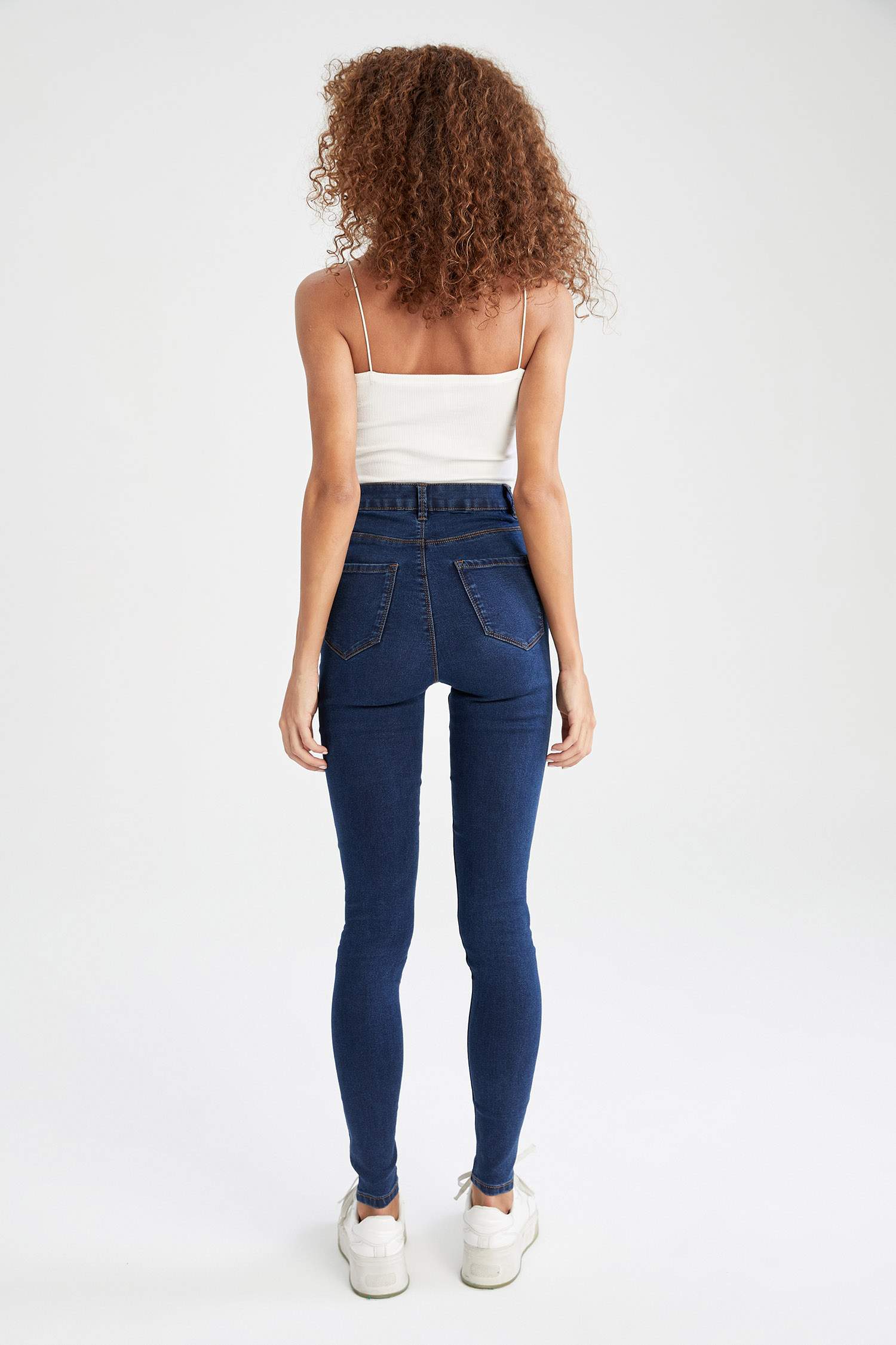 Super Skinny Fit Ekstra Uzun Jean Pantolon