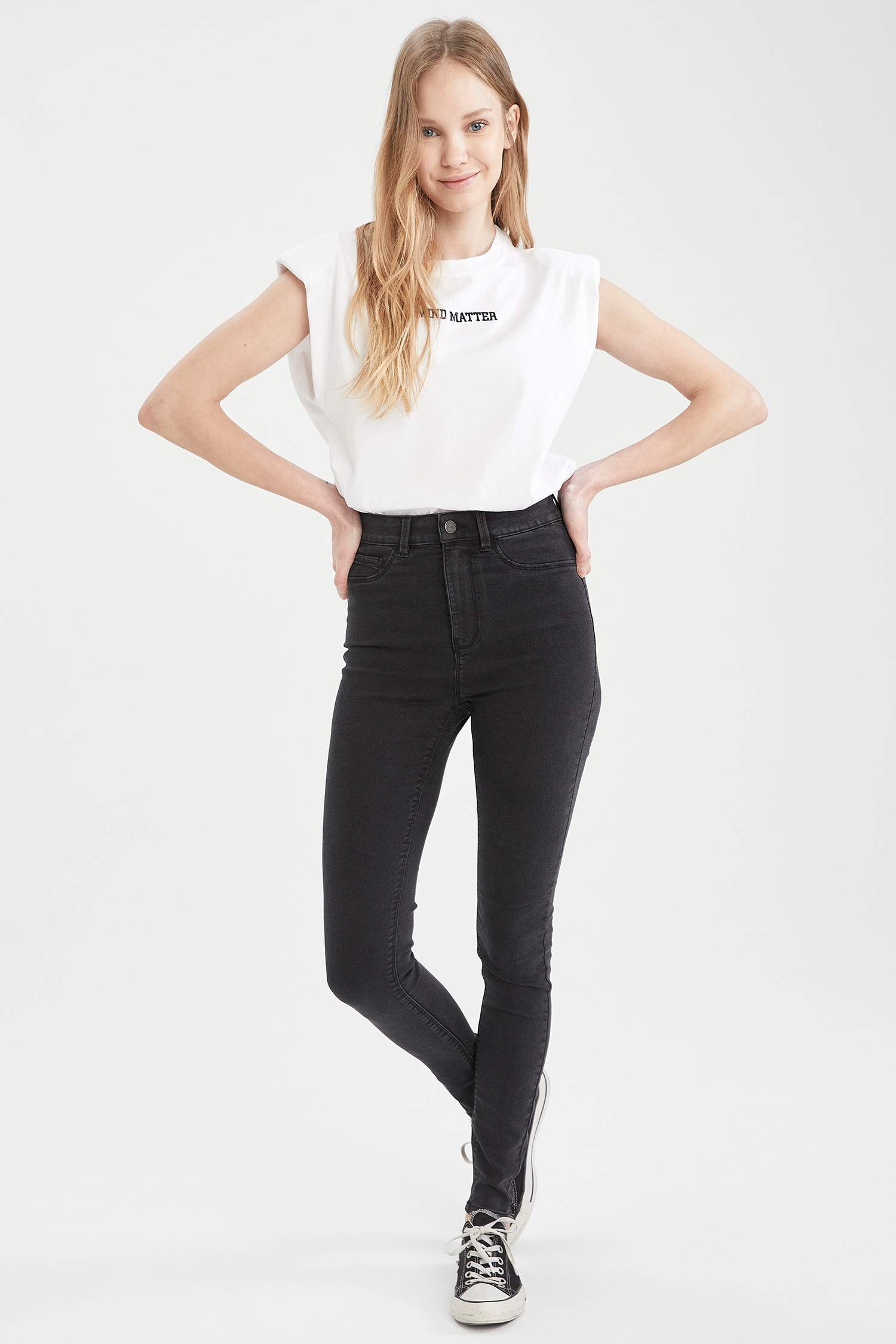 Super Skinny Fit Ekstra Uzun Jean Pantolon