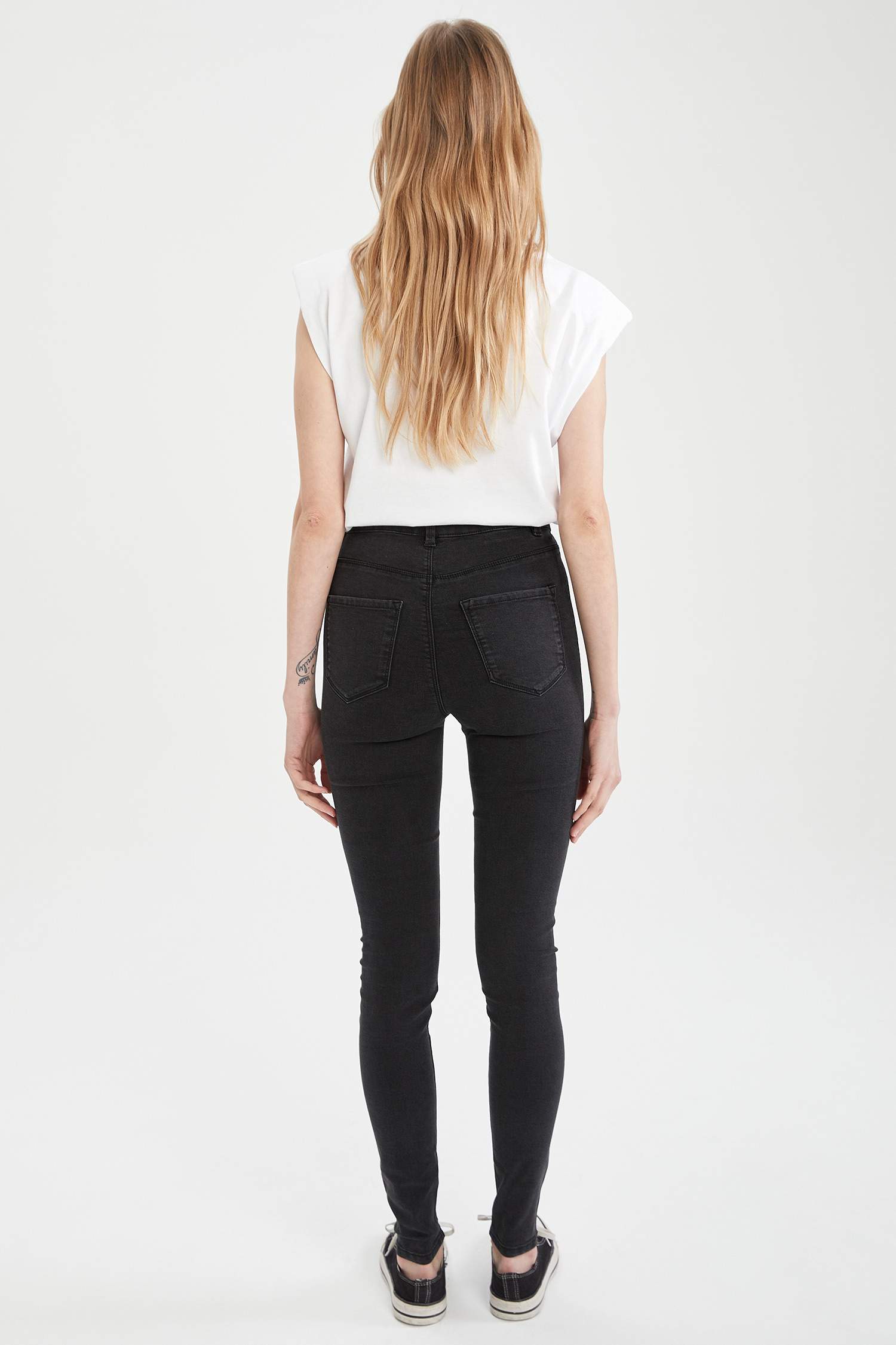 Super Skinny Fit Ekstra Uzun Jean Pantolon