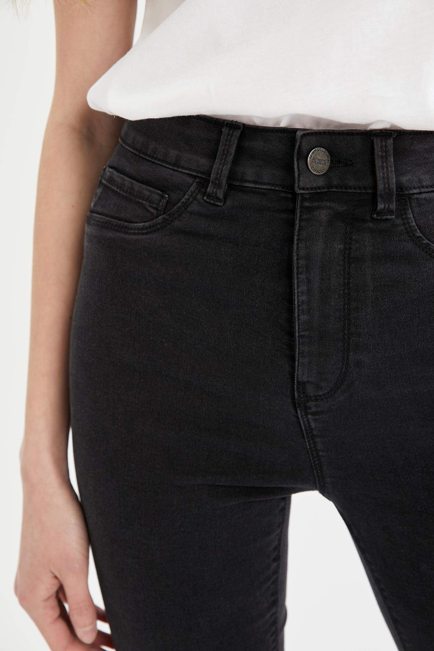 Super Skinny Fit Ekstra Uzun Jean Pantolon