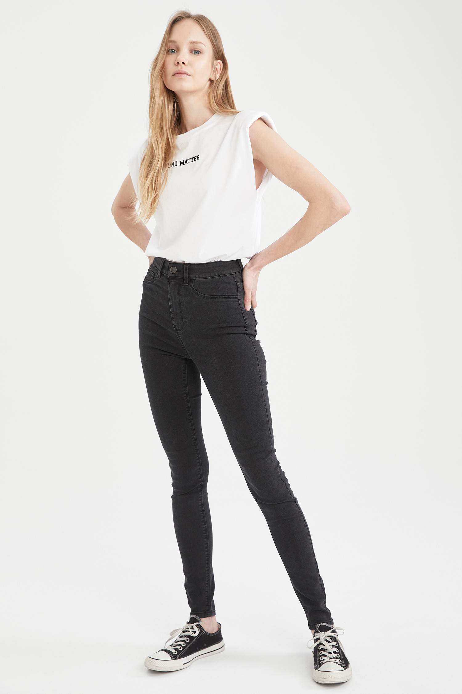 Super Skinny Fit Ekstra Uzun Jean Pantolon