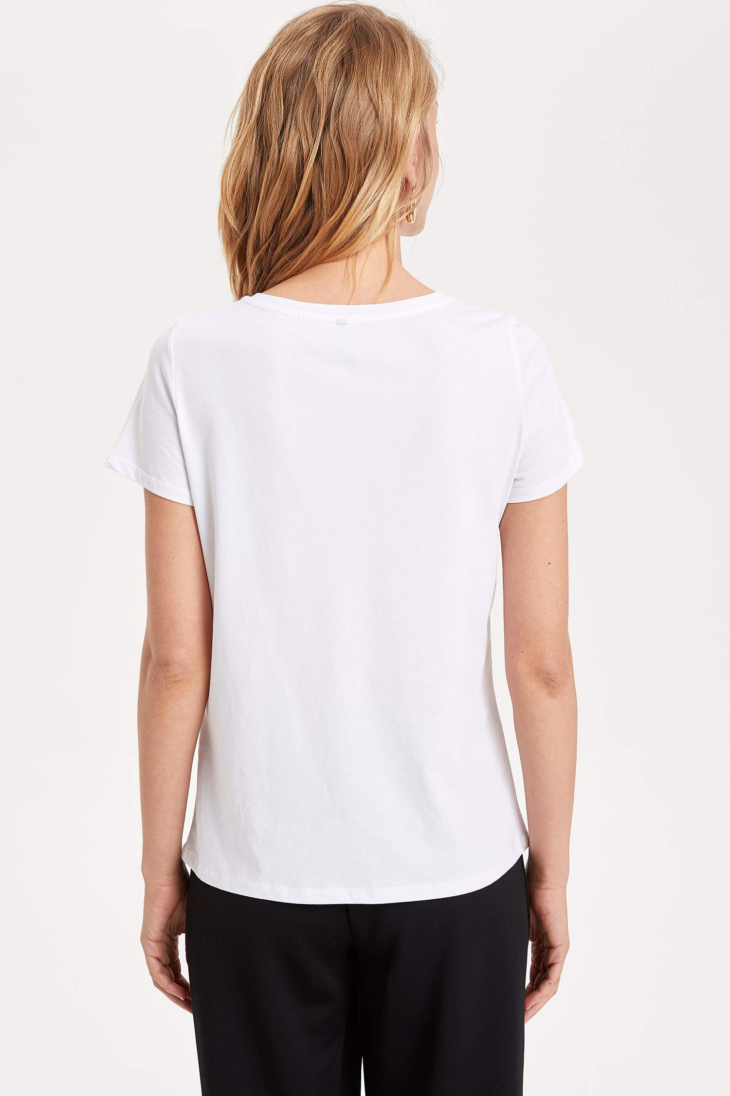 Defacto Baskılı Kısa Kollu T-shirt. 3 Defacto Baskılı Kısa Kollu T-shirt. 3
